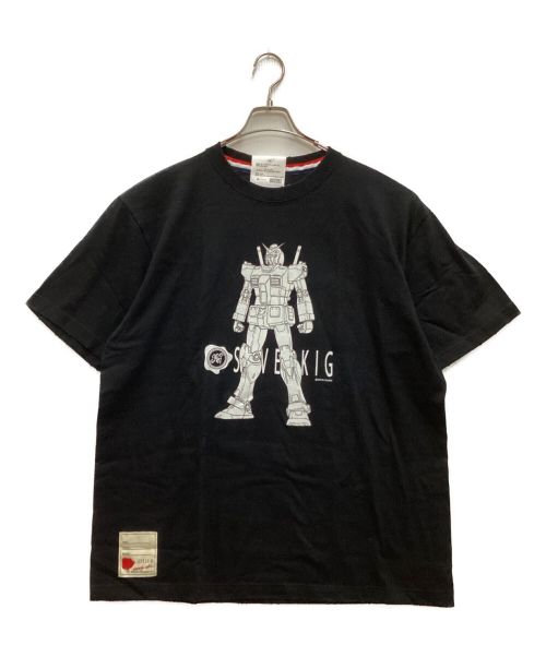 中古・古着通販】SEVESKIG (セヴシグ) Tシャツ ブラック サイズ:L