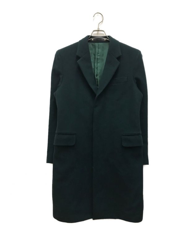 中古・古着通販】PAUL SMITH (ポールスミス) ウールカシミヤチェスターコート グリーン サイズ:SIZE M｜ブランド・古着通販  トレファク公式【TREFAC FASHION】スマホサイト