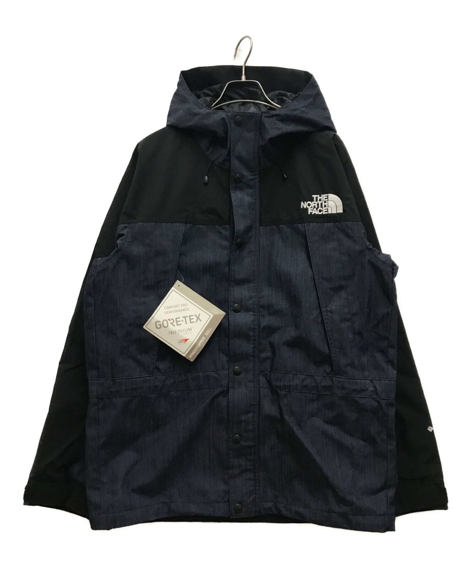 THE NORTH FACE (ザ ノース フェイス) MOUNTAIN LIGHT DENIM JACKET インディゴ サイズ:L