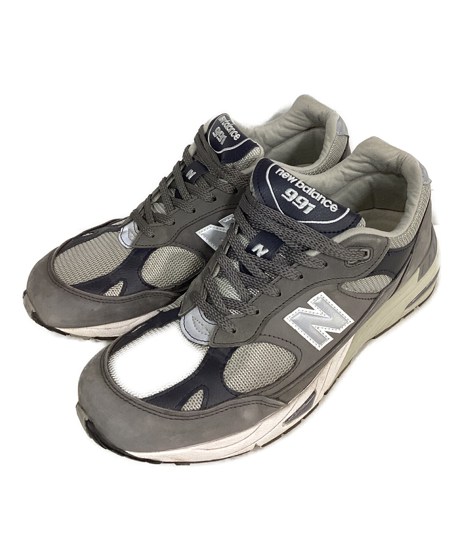 中古・古着通販】NEW BALANCE (ニューバランス) M991GNS ローカットスニーカー グレー サイズ:EUR44｜ブランド・古着通販  トレファク公式【TREFAC FASHION】スマホサイト