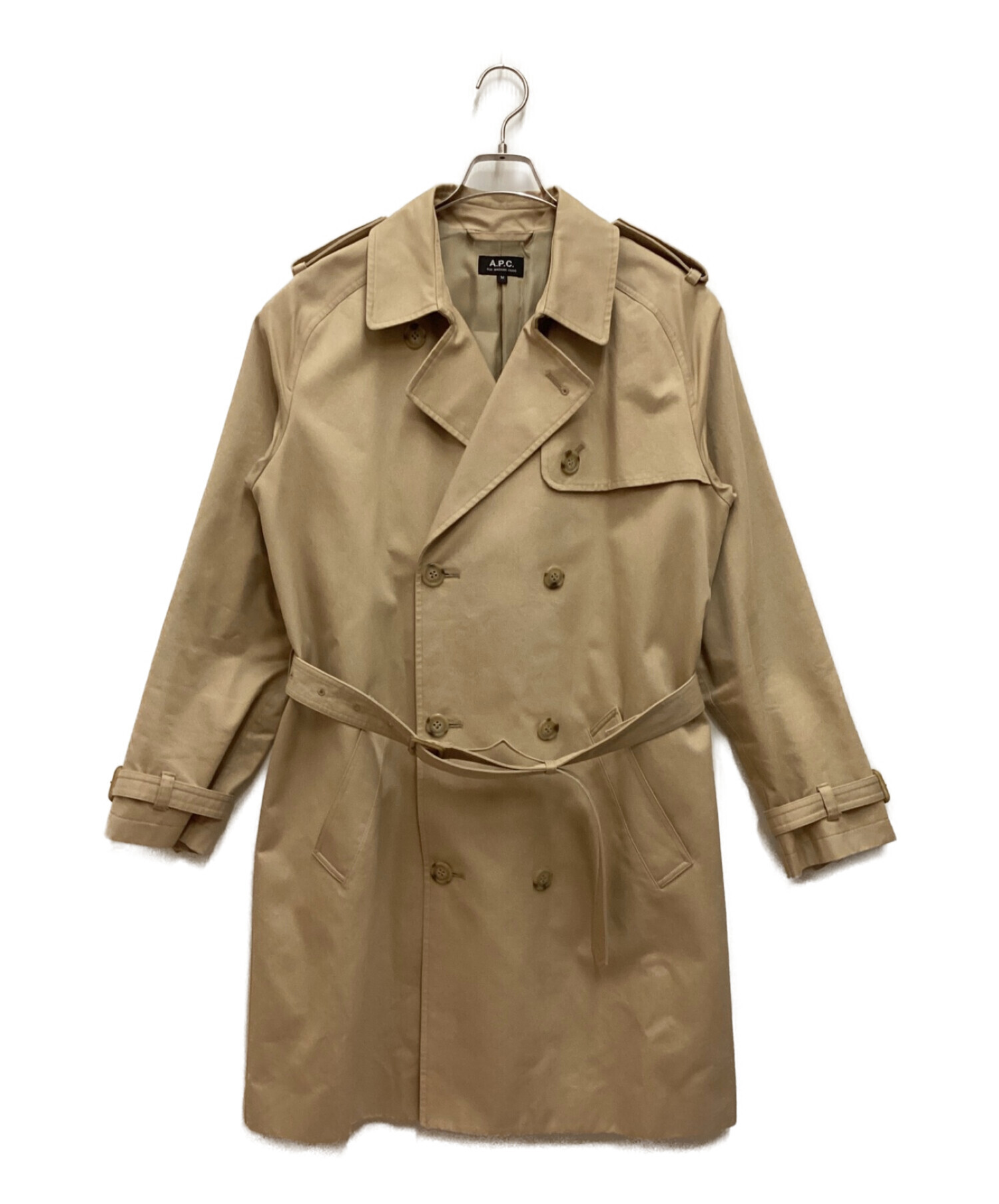 中古・古着通販】A.P.C. (アー・ペー・セー) トレンチコート ベージュ