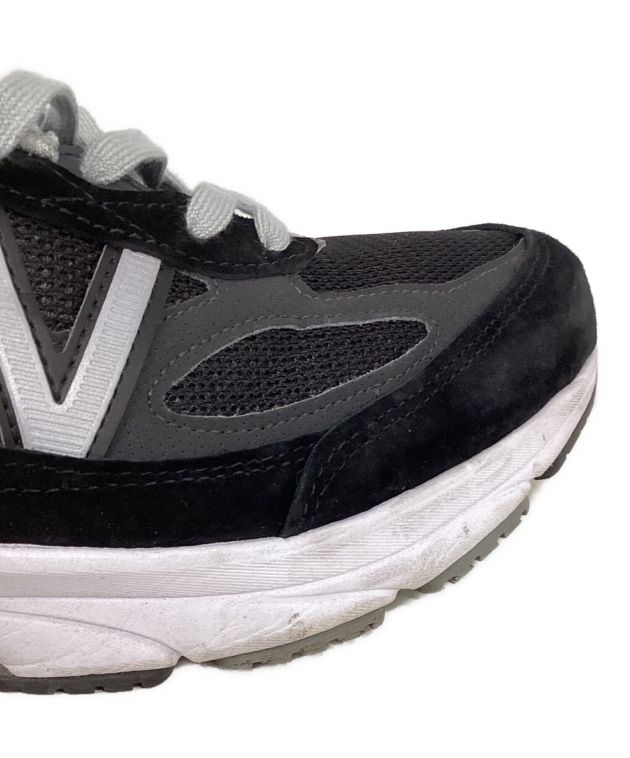 NEW BALANCE (ニューバランス) M990BK6　ローカットスニーカー ブラック サイズ:28.5