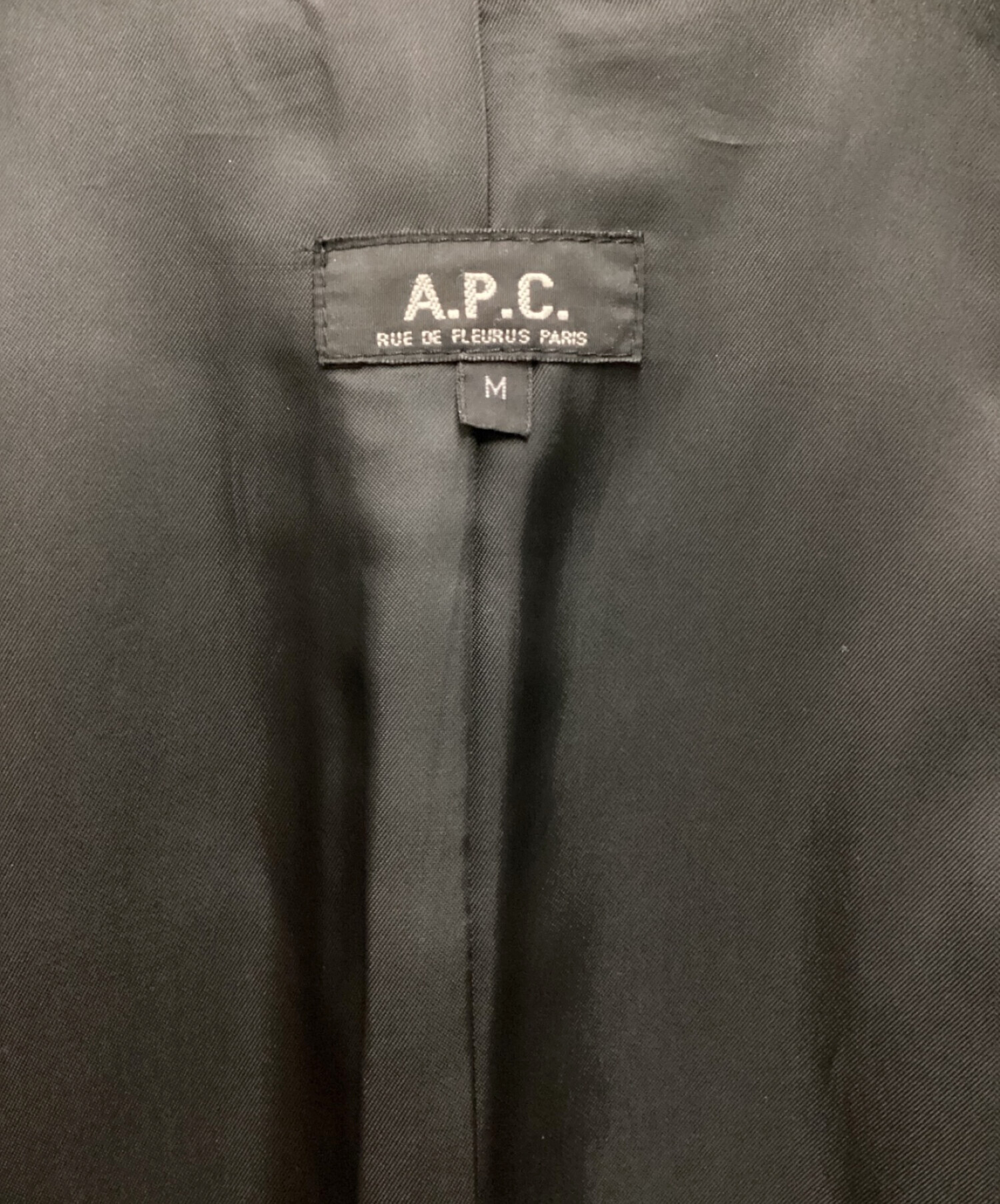 中古・古着通販】A.P.C. (アー・ペー・セー) カウレザージャケット