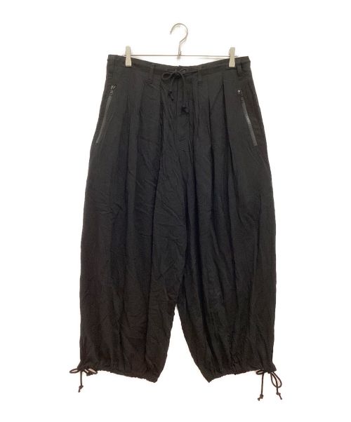 【中古・古着通販】B Yohji Yamamoto (ビーヨウジヤマモト) バルーンパンツ ブラック サイズ:2｜ブランド・古着通販  トレファク公式【TREFAC FASHION】スマホサイト