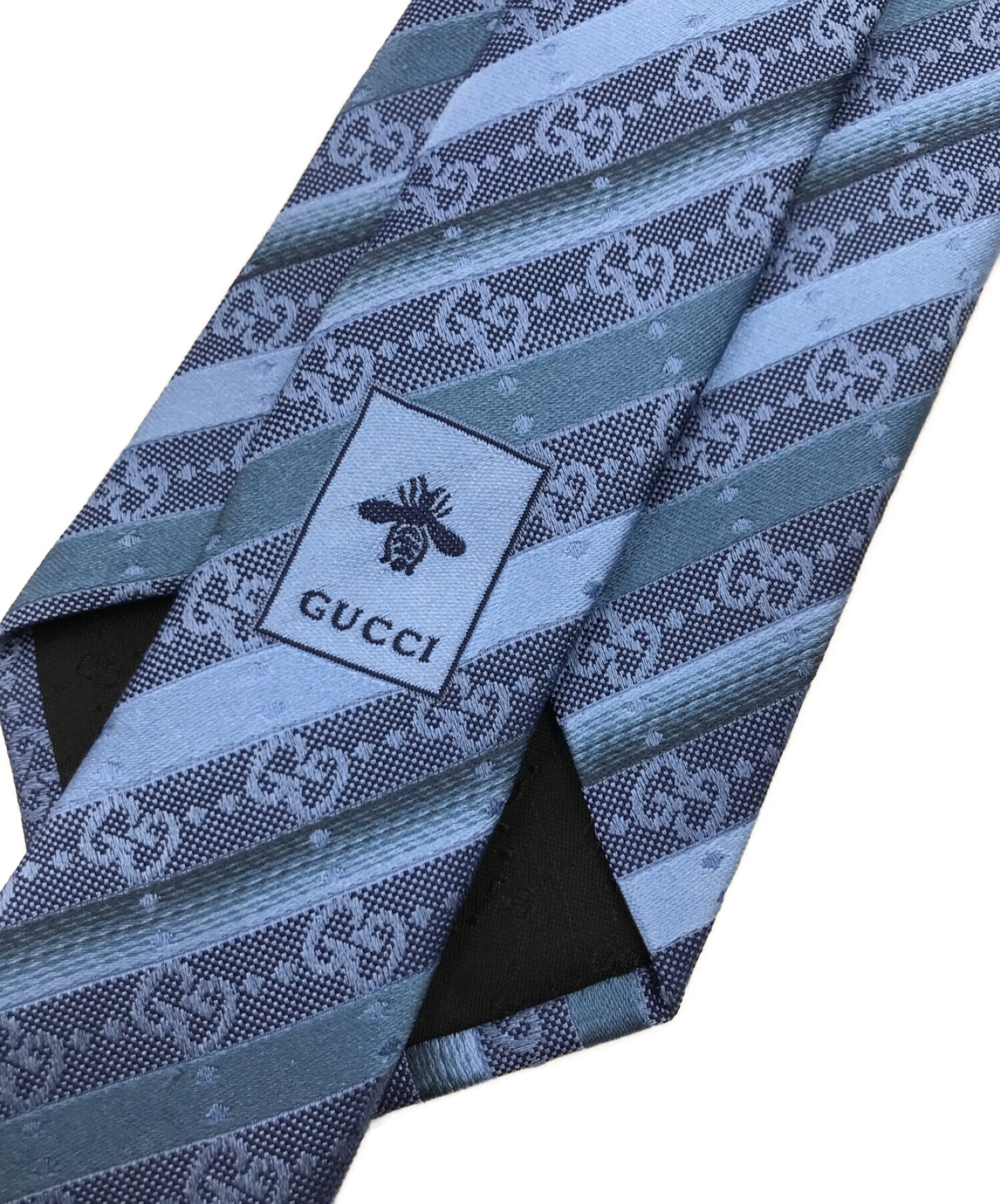 中古・古着通販】GUCCI (グッチ) シルクジャガードネクタイ