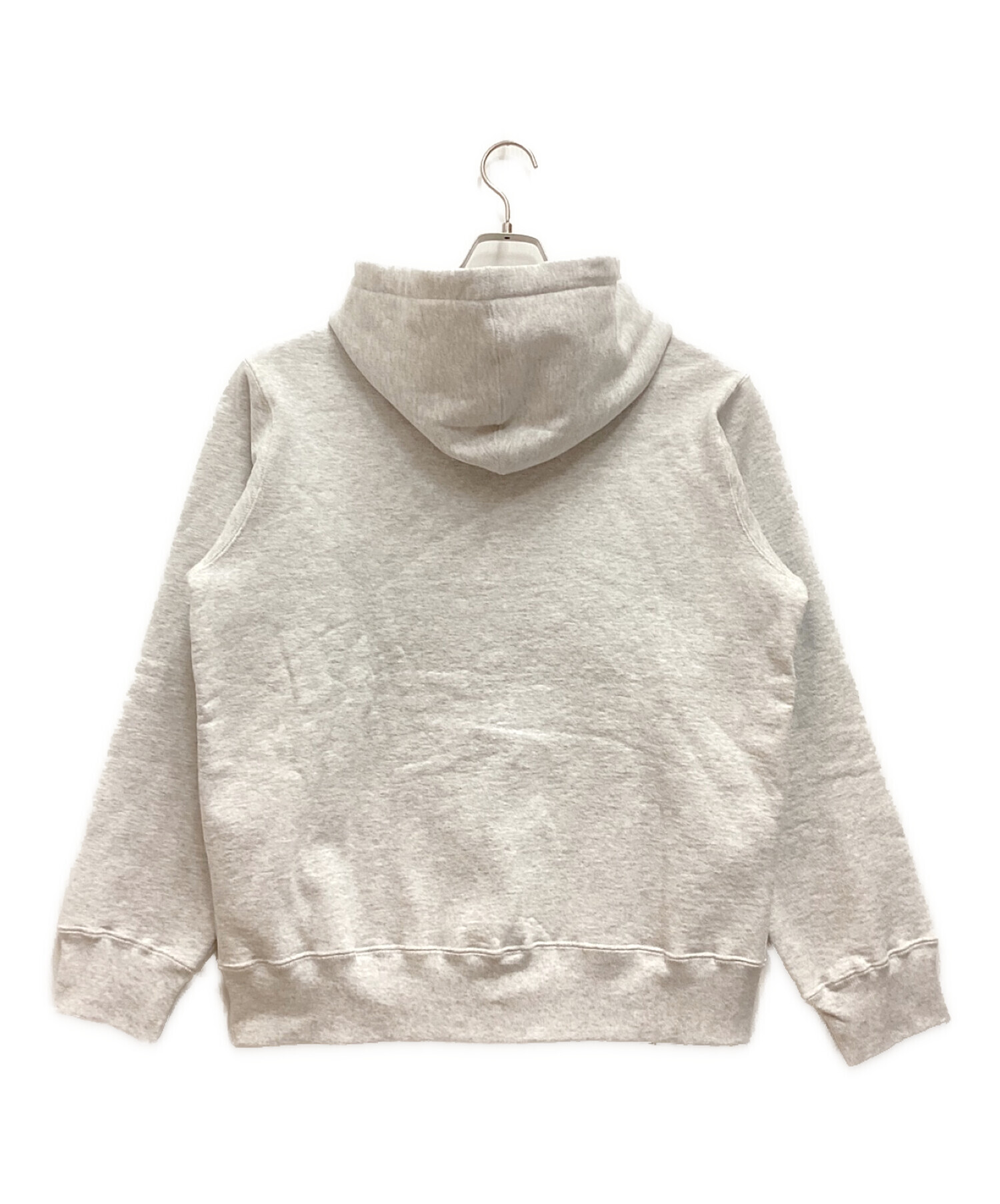 SUPREME (シュプリーム) Reflective Small Box Zip Up Sweatshirt / リフレクティブ スモールボックス  ジップアップスウェットシャツ グレー サイズ:Medium