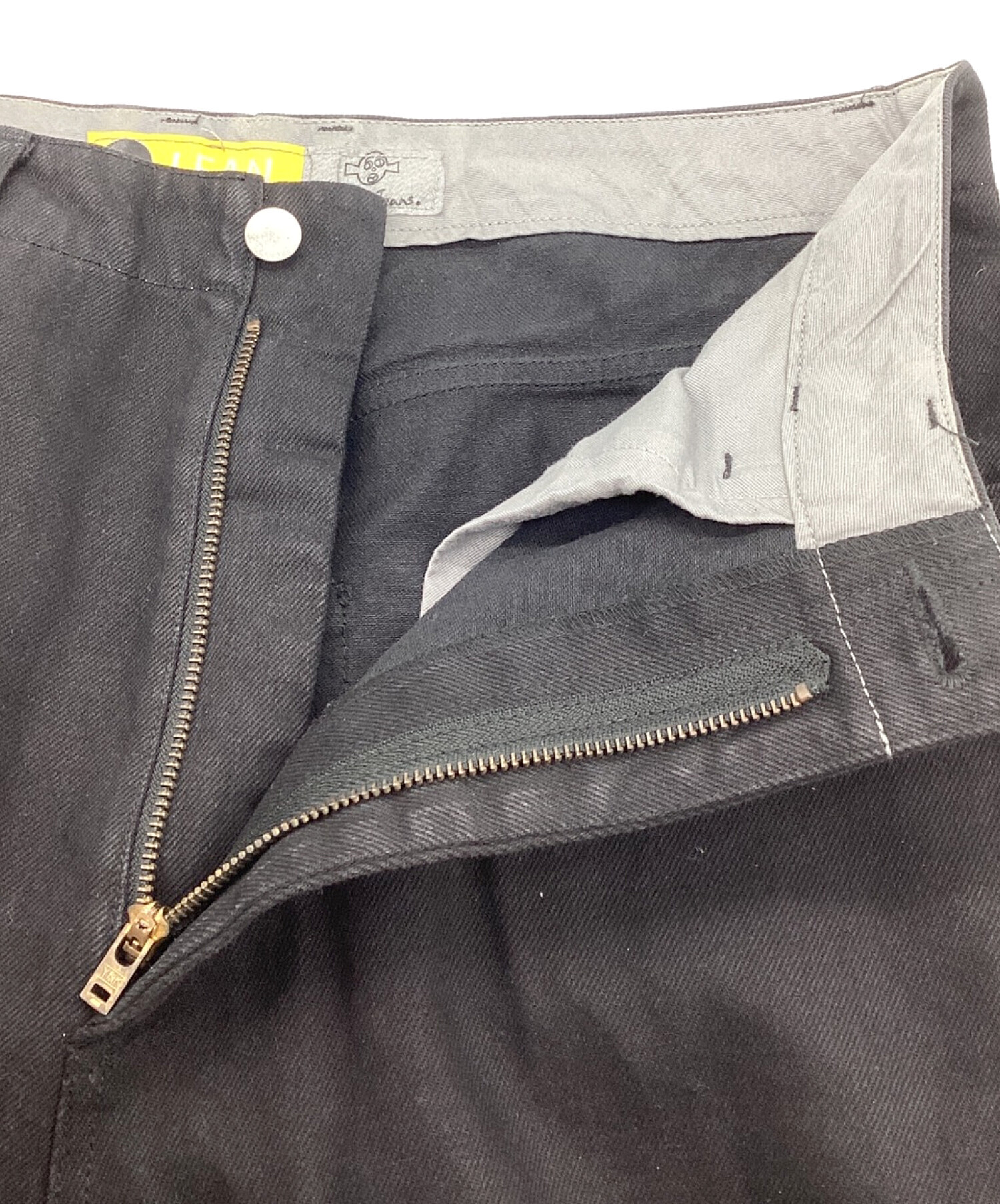 中古・古着通販】gourment jeans (グルメジーンズ) TYPE3/LEAN デニムパンツ ブラック サイズ:34｜ブランド・古着通販  トレファク公式【TREFAC FASHION】スマホサイト