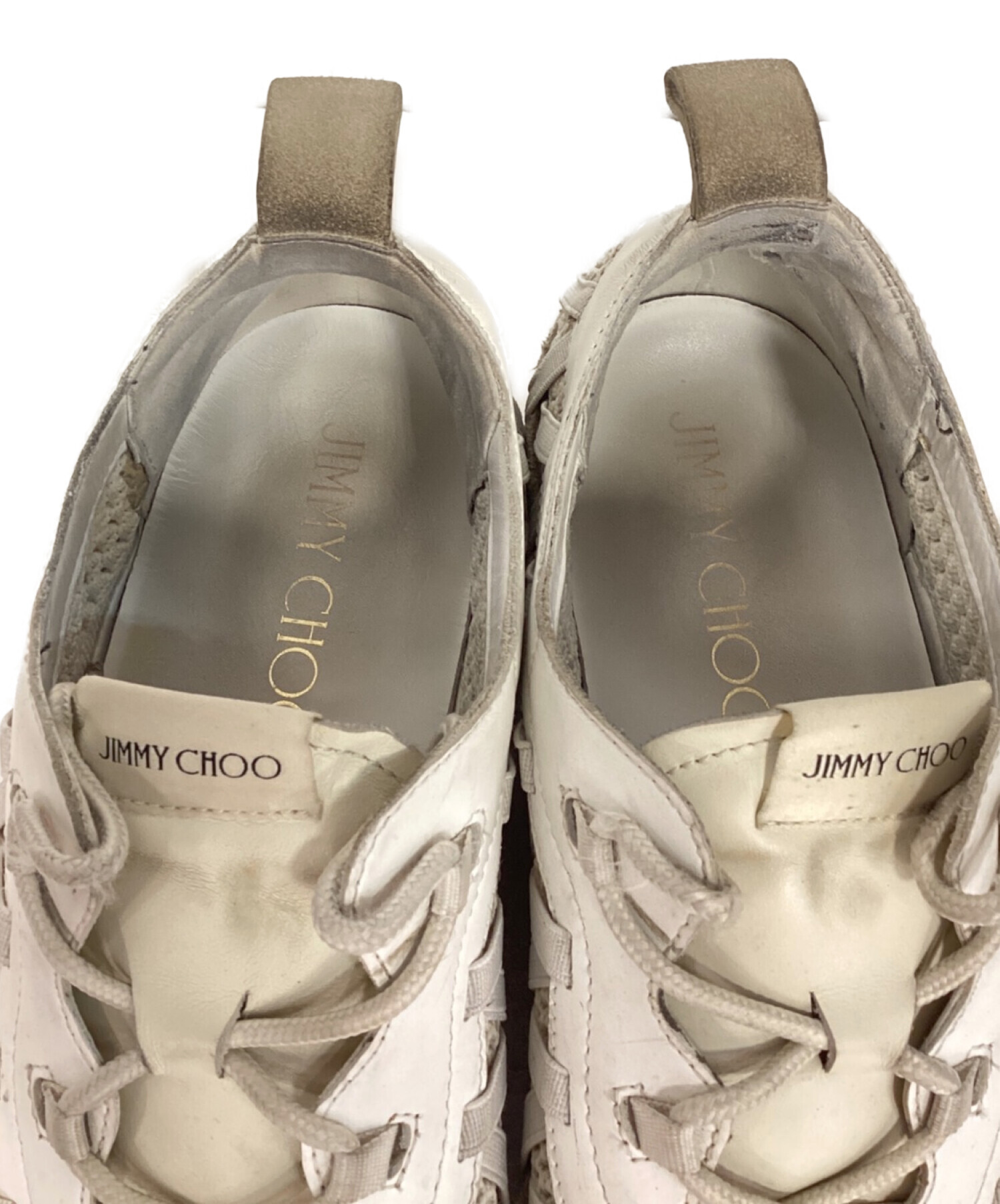 中古・古着通販】JIMMY CHOO (ジミーチュウ) ローカットスニーカー