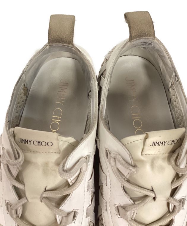 中古・古着通販】JIMMY CHOO (ジミーチュウ) ローカットスニーカー 