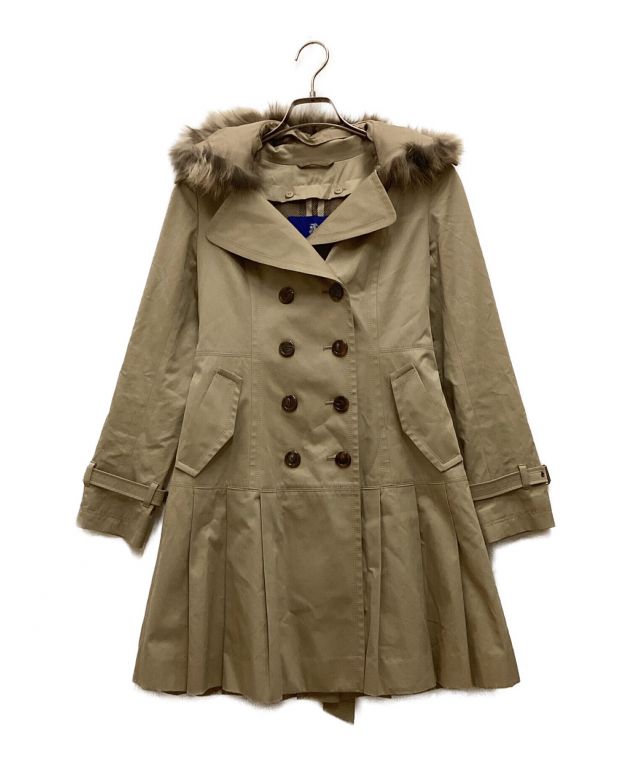 中古・古着通販】BURBERRY BLUE LABEL (バーバリーブルーレーベル) トレンチコート ベージュ サイズ:36｜ブランド・古着通販  トレファク公式【TREFAC FASHION】スマホサイト