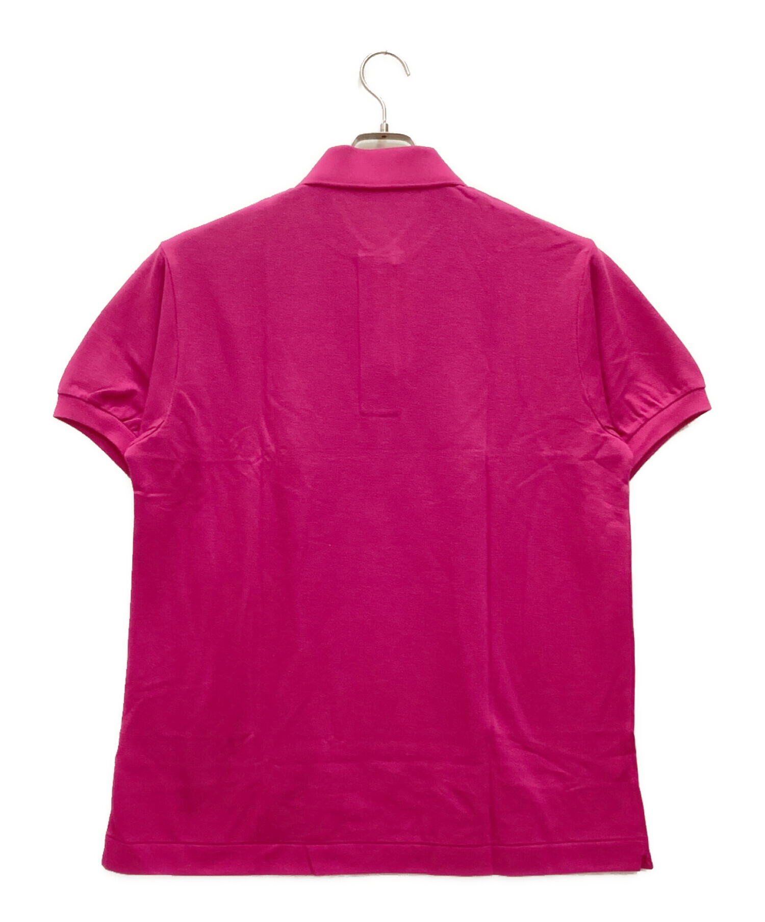 中古・古着通販】LACOSTE (ラコステ) 90Sポロシャツ ピンク サイズ:LL 