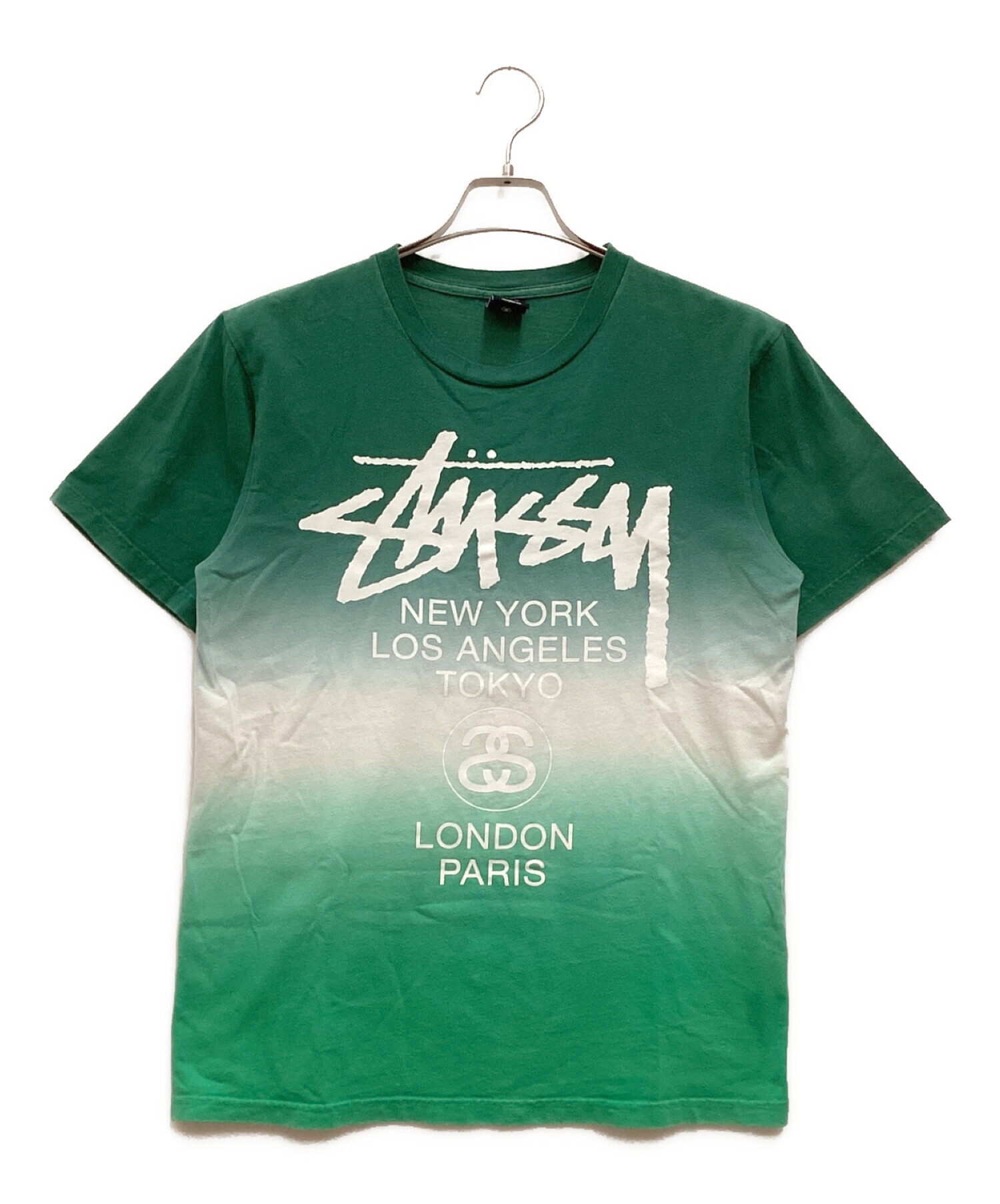 stussy t シャツ 人気 グラデーション