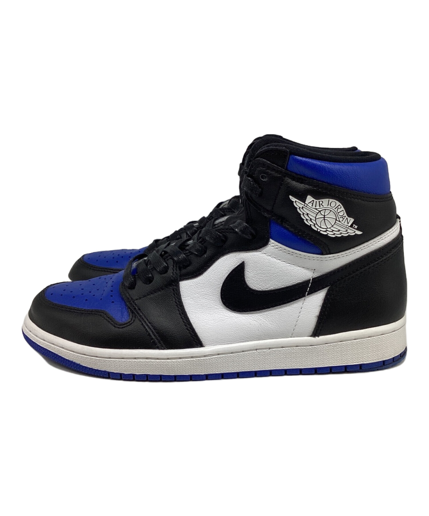 中古・古着通販】NIKE (ナイキ) Air Jordan 1 Retro High OG Royal Toe / エアジョーダン 1 レトロ ハイ  オリジナル ロイヤル トゥ ブルー×ブラック サイズ:28｜ブランド・古着通販 トレファク公式【TREFAC FASHION】スマホサイト