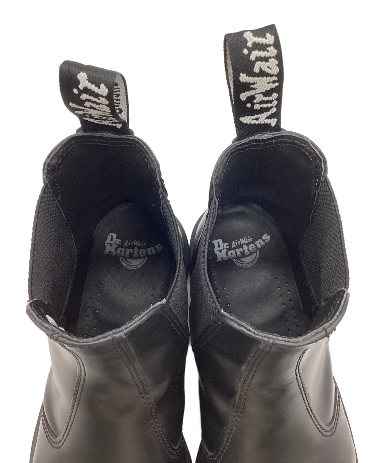 中古・古着通販】Dr.Martens (ドクターマーチン) チェルシーブーツ サイドゴア ホワイトステッチ ブラック  サイズ:UK8｜ブランド・古着通販 トレファク公式【TREFAC FASHION】スマホサイト