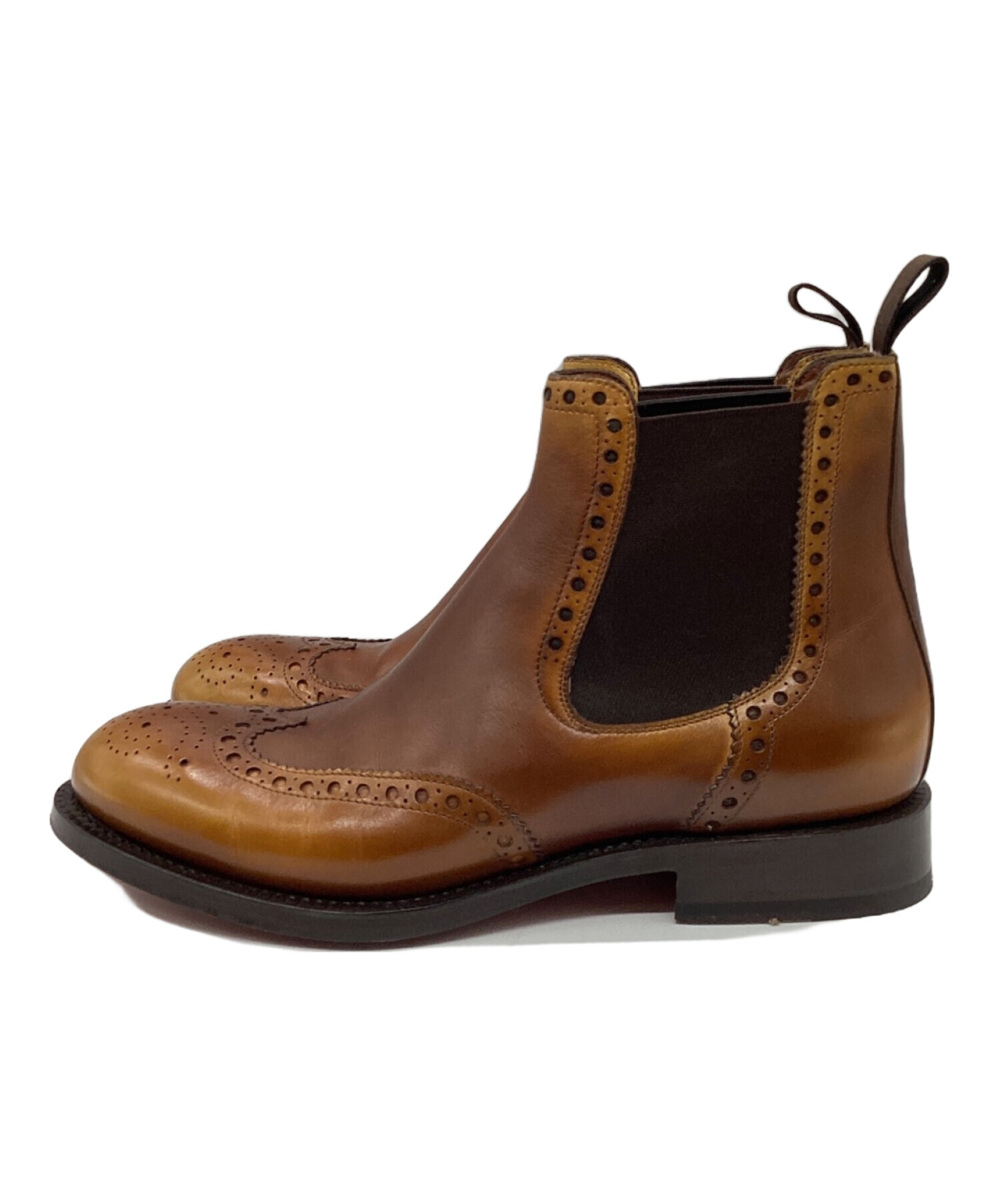 中古・古着通販】Santoni (サントーニ) サイドゴアブーツ ウイング 