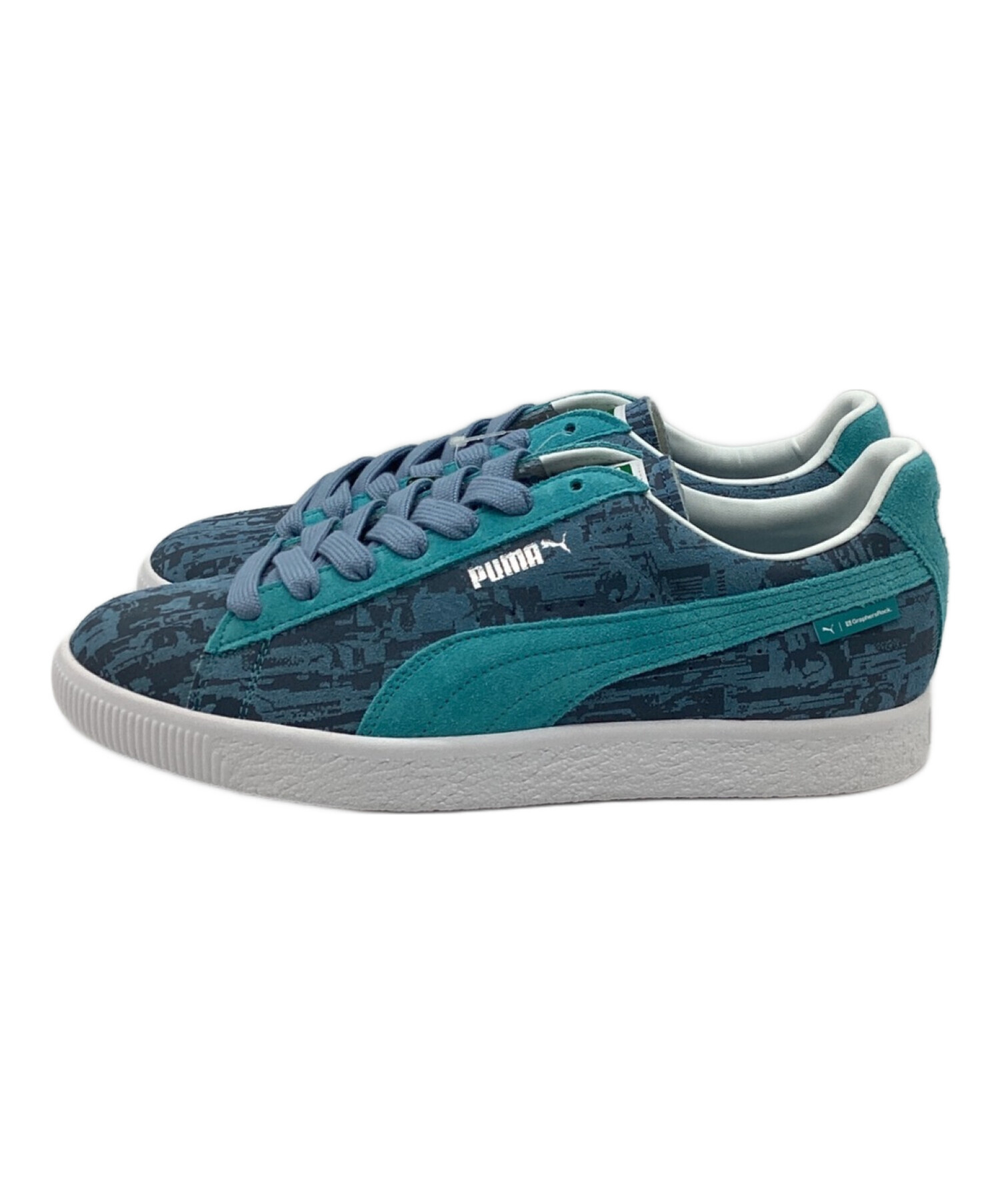 PUMA (プーマ) GRAPHERSROCK (グラファーズロック) Suede Vintage MIJ GR2 / スウェードヴィンテージMIJ  GR2 スカイブルー サイズ:24.5 未使用品