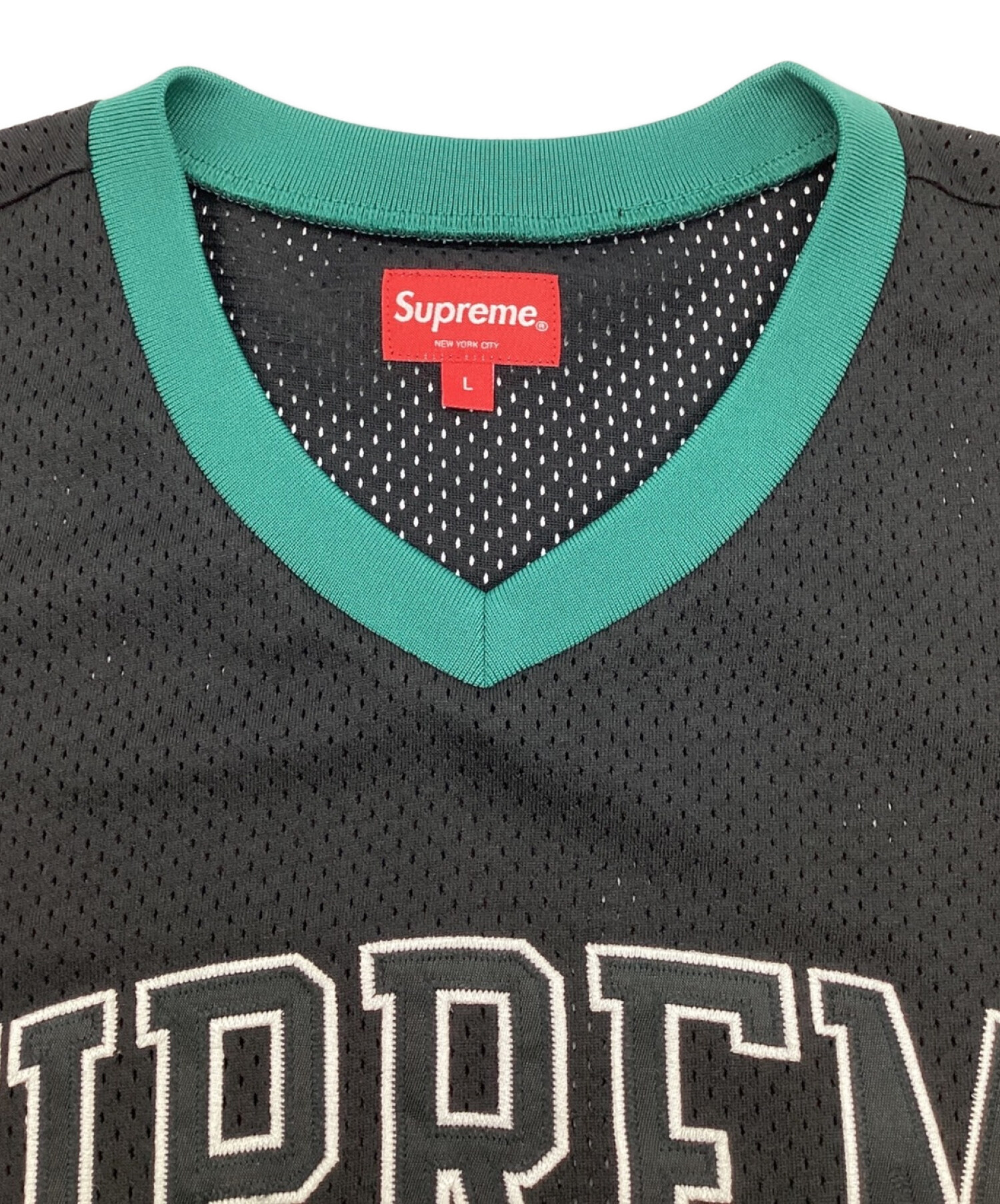 SUPREME (シュプリーム) Gremlins Hockey Jersey/グレムリンホッケージャージ ブラック サイズ:L