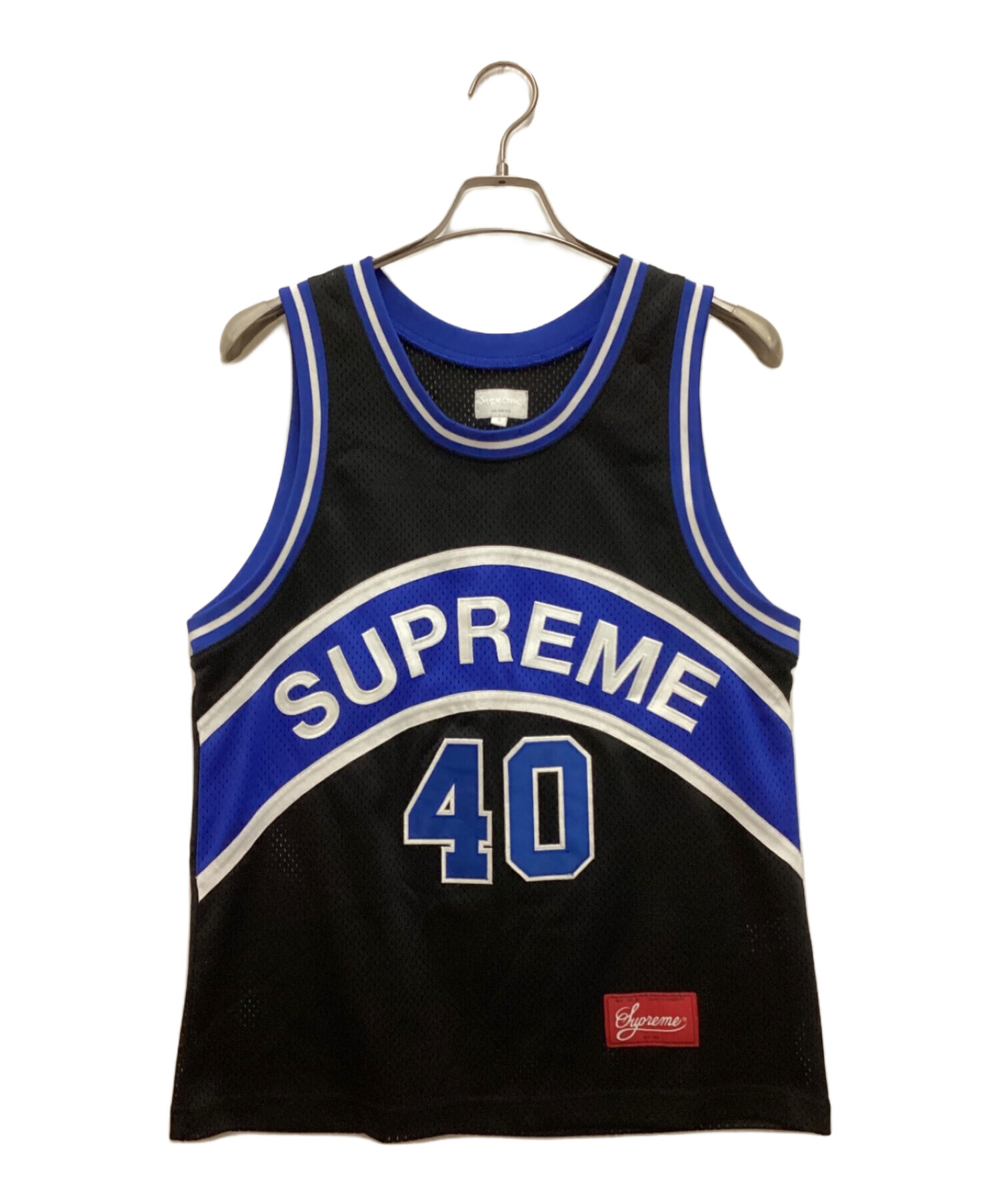 中古・古着通販】Supreme (シュプリーム) Curve Basketball Jersey / カーブバスケットボールジャージ ゲームシャツ  タンクトップ 17SS ネイビー×ブラック サイズ:S｜ブランド・古着通販 トレファク公式【TREFAC FASHION】スマホサイト