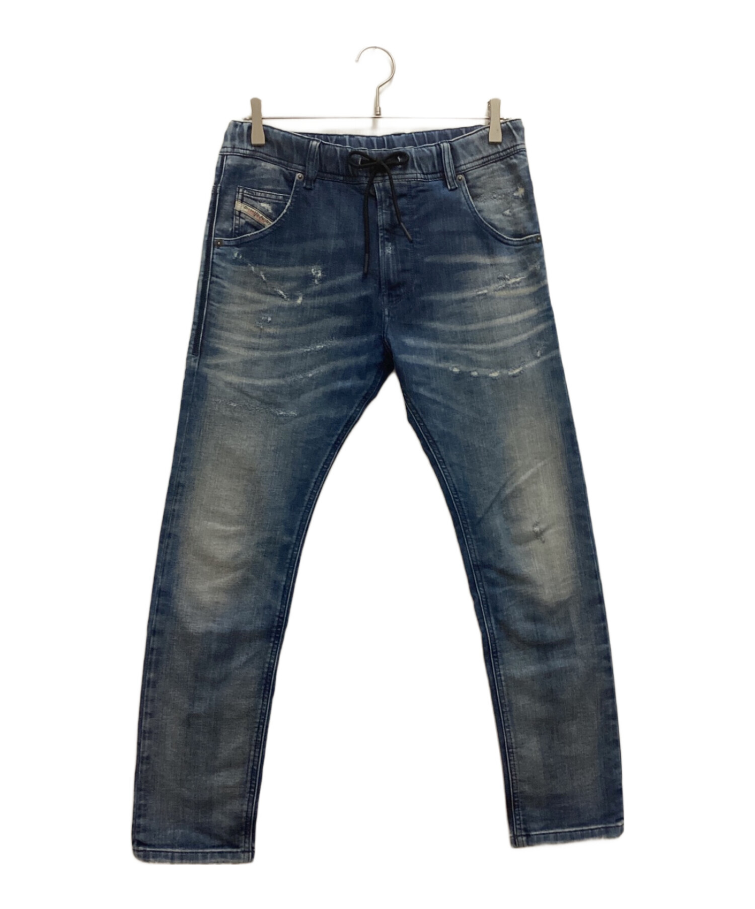 中古・古着通販】DIESEL (ディーゼル) ジョグジーンズデニムパンツ ストレッチ ブルー サイズ:W28｜ブランド・古着通販  トレファク公式【TREFAC FASHION】スマホサイト