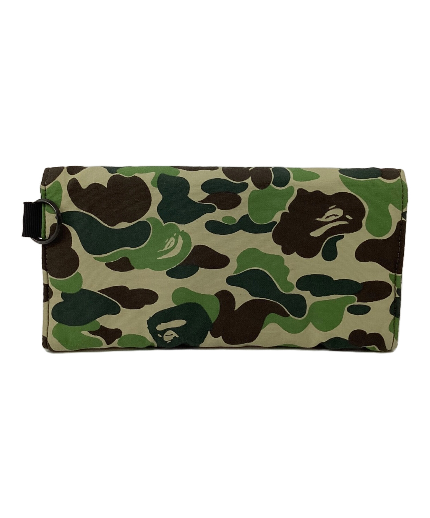 中古・古着通販】PORTER (ポーター) A BATHING APE (アベイシングエイプ) BAPE x Porter 1st Camo Long  Wallet / ファースト カモ ロングウォレット グリーン｜ブランド・古着通販 トレファク公式【TREFAC FASHION】スマホサイト