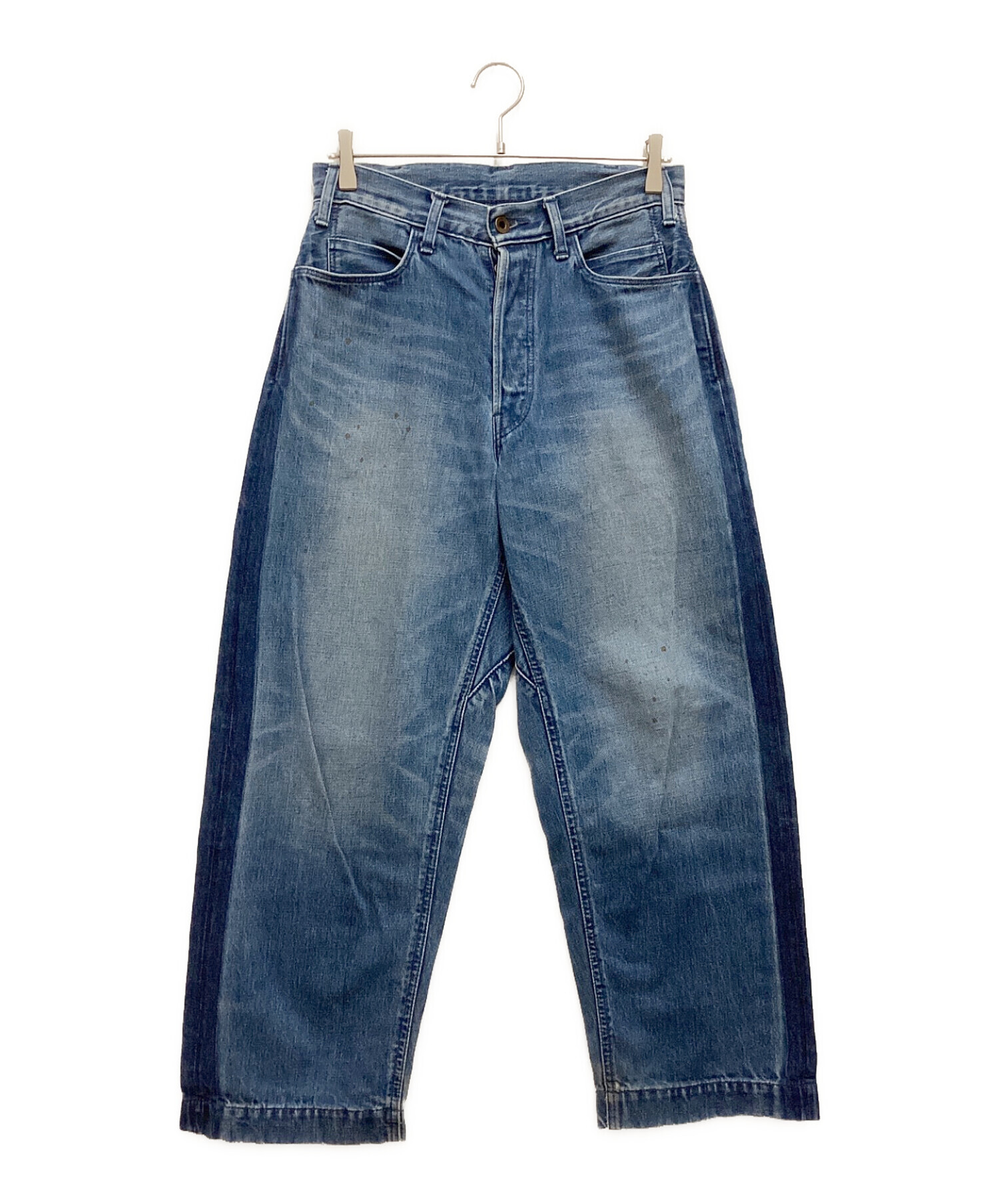 中古・古着通販】BRU NA BOINNE (ブルーナボイン) March Denim / マーチデニム ボタンフライ ストレート  インディゴ｜ブランド・古着通販 トレファク公式【TREFAC FASHION】スマホサイト