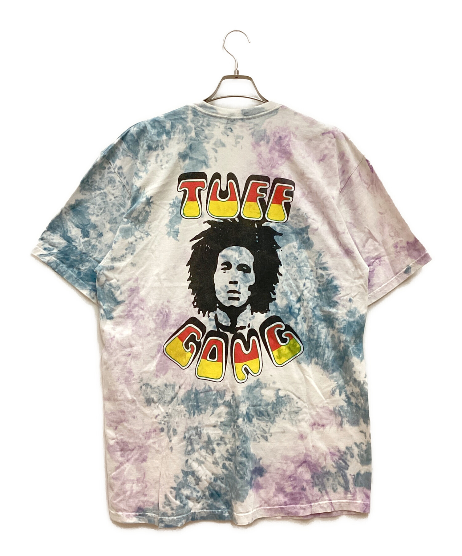 中古・古着通販】stussy (ステューシー) BOB MARLEY (ボブマーリー) Tuff Gong タイダイTee タフゴング クルーネック  プリント コットン ブルー×パープル サイズ:XL｜ブランド・古着通販 トレファク公式【TREFAC FASHION】スマホサイト