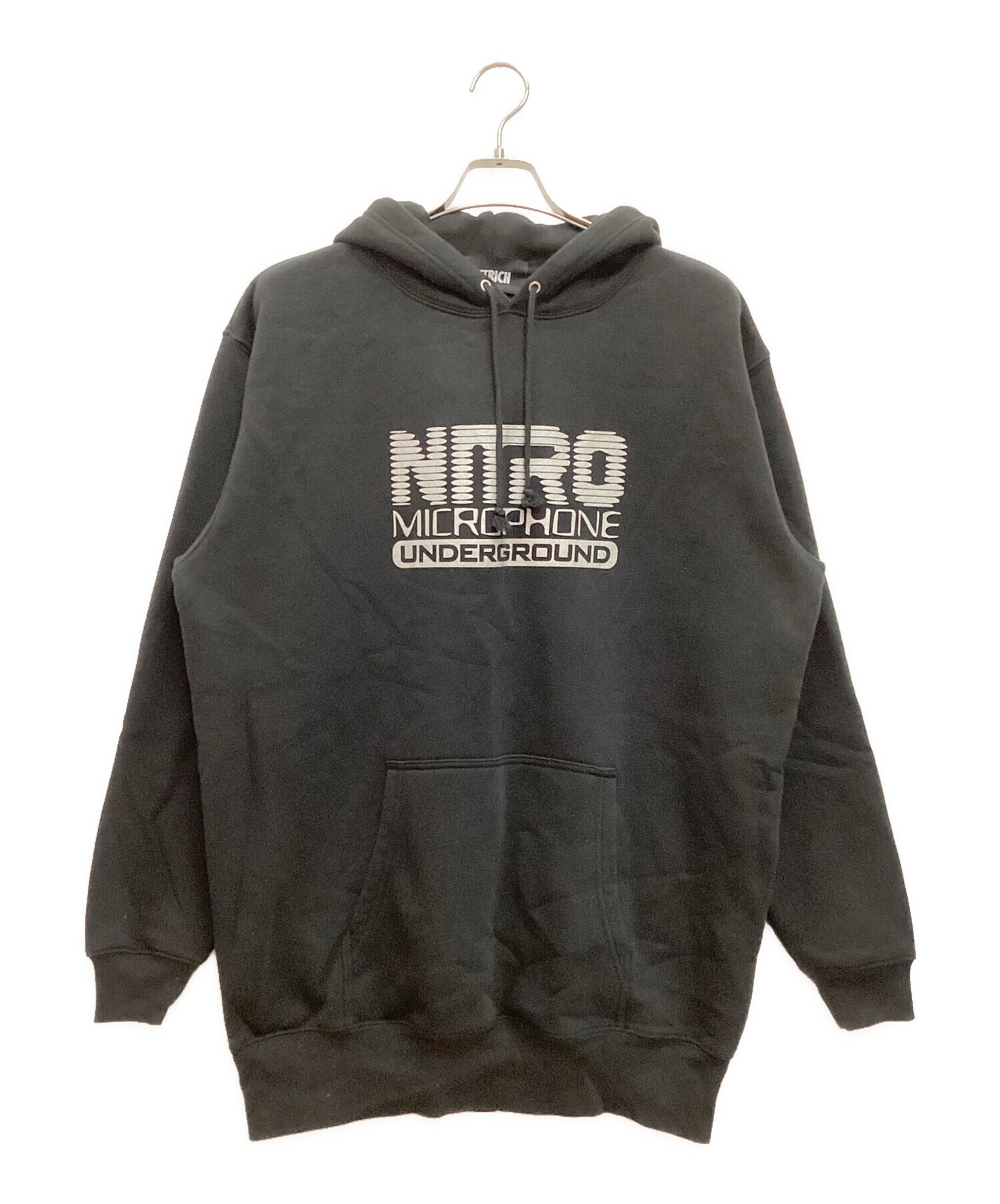 nitro microphone underground SPECIAL FORCE LOGO SWEAT HOODIE / スペシャルフォース ロゴ  スウェット フーディ NITRICH ブラック サイズ:XL