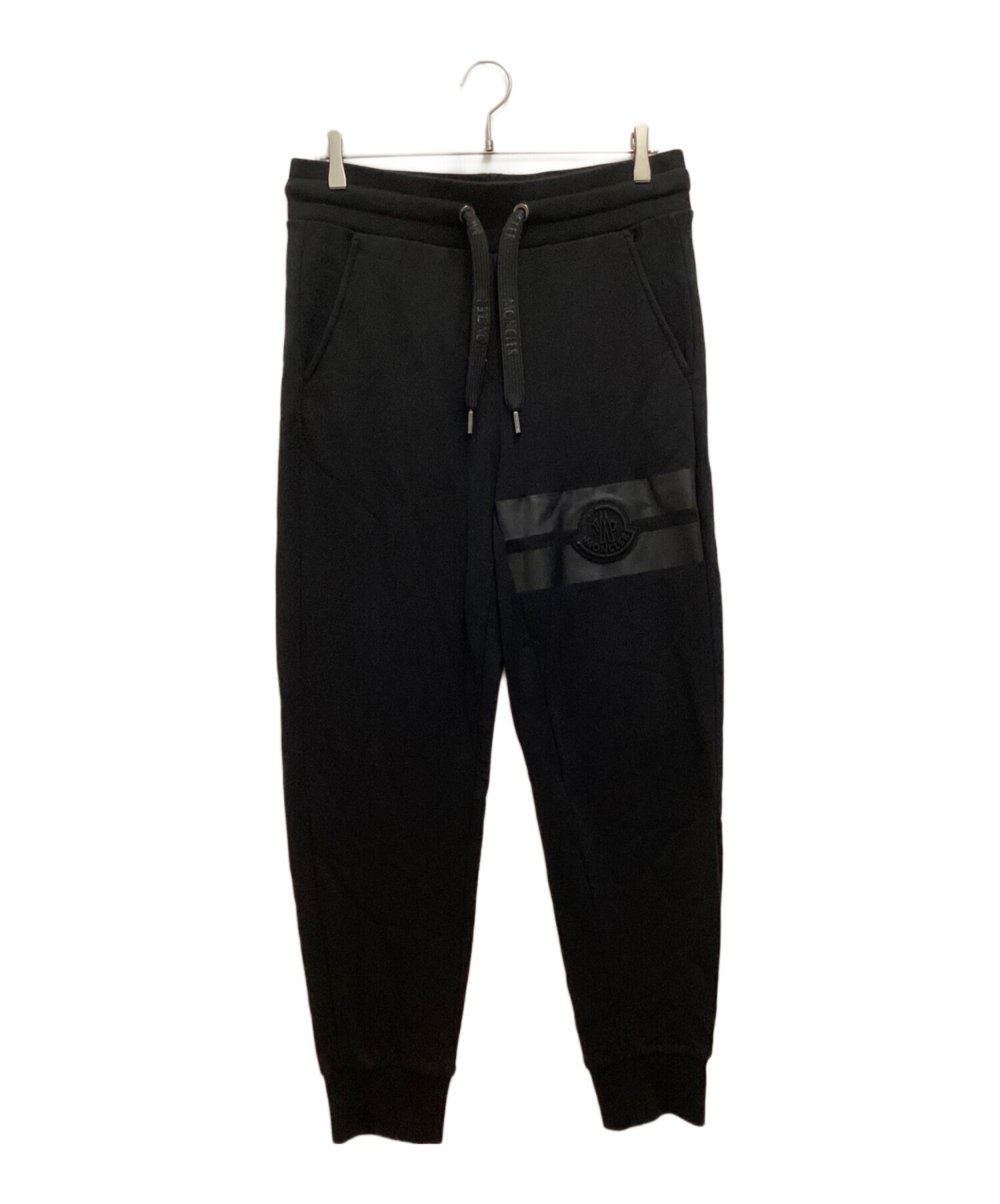 MONCLER (モンクレール) スウェットパンツ　PANTALONE　パンタローネ ブラック サイズ:S