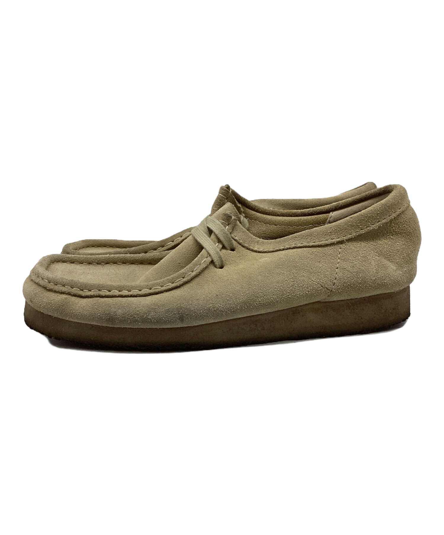 中古・古着通販】CLARKS (クラークス) ワラビーブーツ スエード ベージュ サイズ:US9｜ブランド・古着通販 トレファク公式【TREFAC  FASHION】スマホサイト