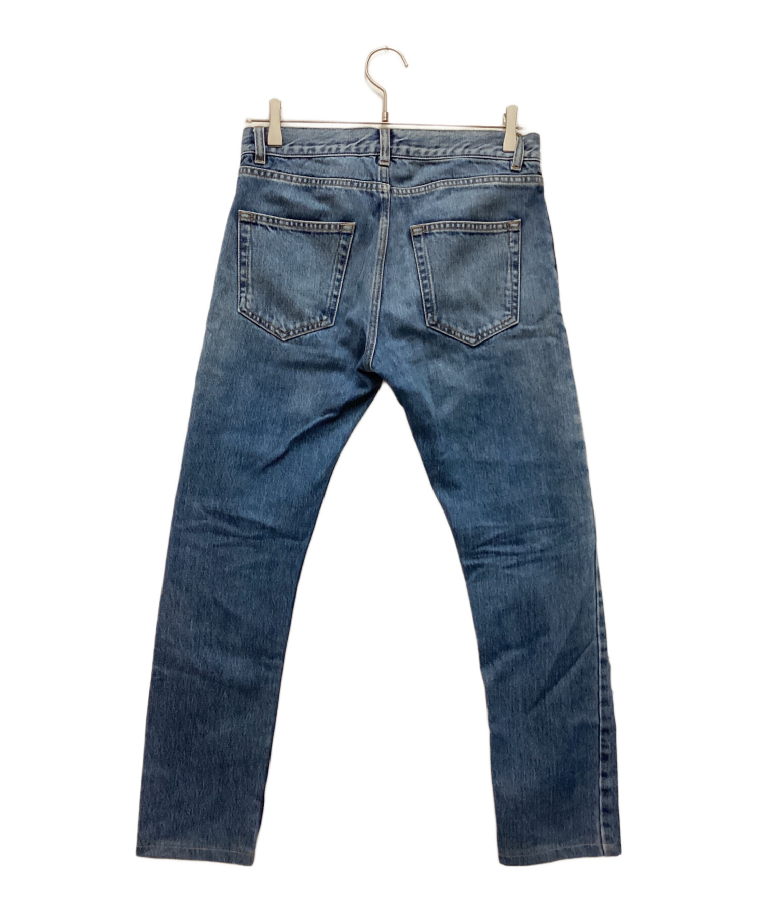 中古・古着通販】Saint Laurent Paris (サンローランパリ) クラッシュデニムパンツ/ エディ期 ブルー  サイズ:29｜ブランド・古着通販 トレファク公式【TREFAC FASHION】スマホサイト