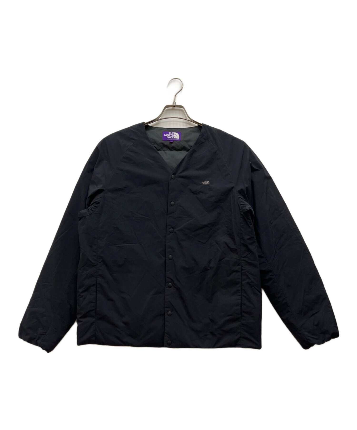 中古・古着通販】THE NORTHFACE PURPLELABEL (ザ・ノースフェイス パープルレーベル) Down Cardigan/ ダウンカーディガン ブラック サイズ:L｜ブランド・古着通販 トレファク公式【TREFAC FASHION】スマホサイト