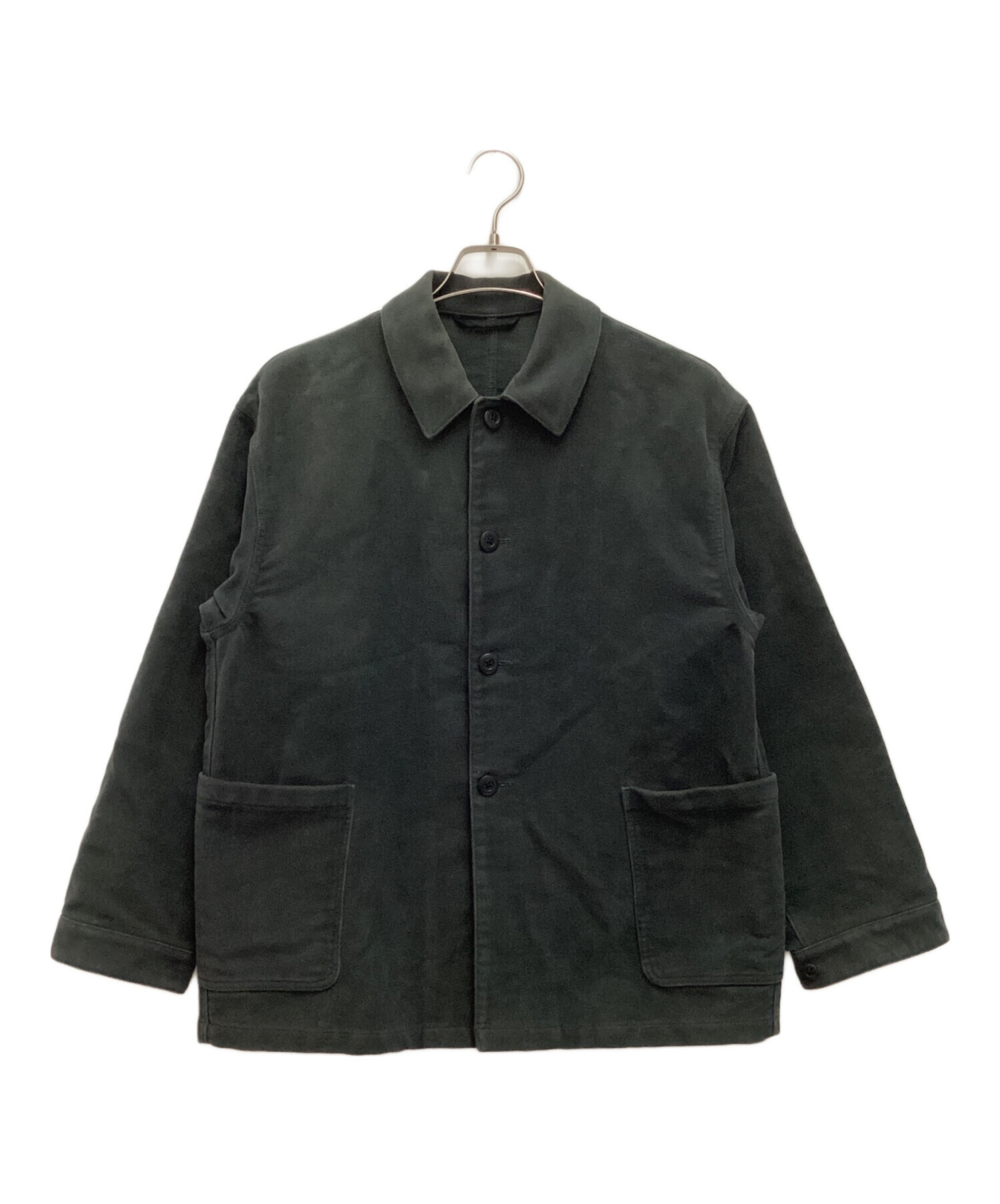 STEVEN ALAN (スティーブンアラン) BRSH MOLE WORK JACKET / BRSH モール ワークジャケット グリーン サイズ:S