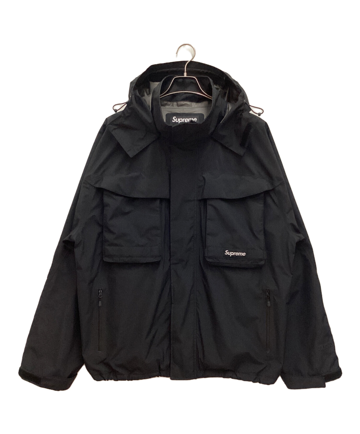 SUPREME (シュプリーム) PACLITE Lightweight Shell Jacket/ゴアテックス パックライト ライトウェイト シェル  ジャケット ブラック サイズ:XL