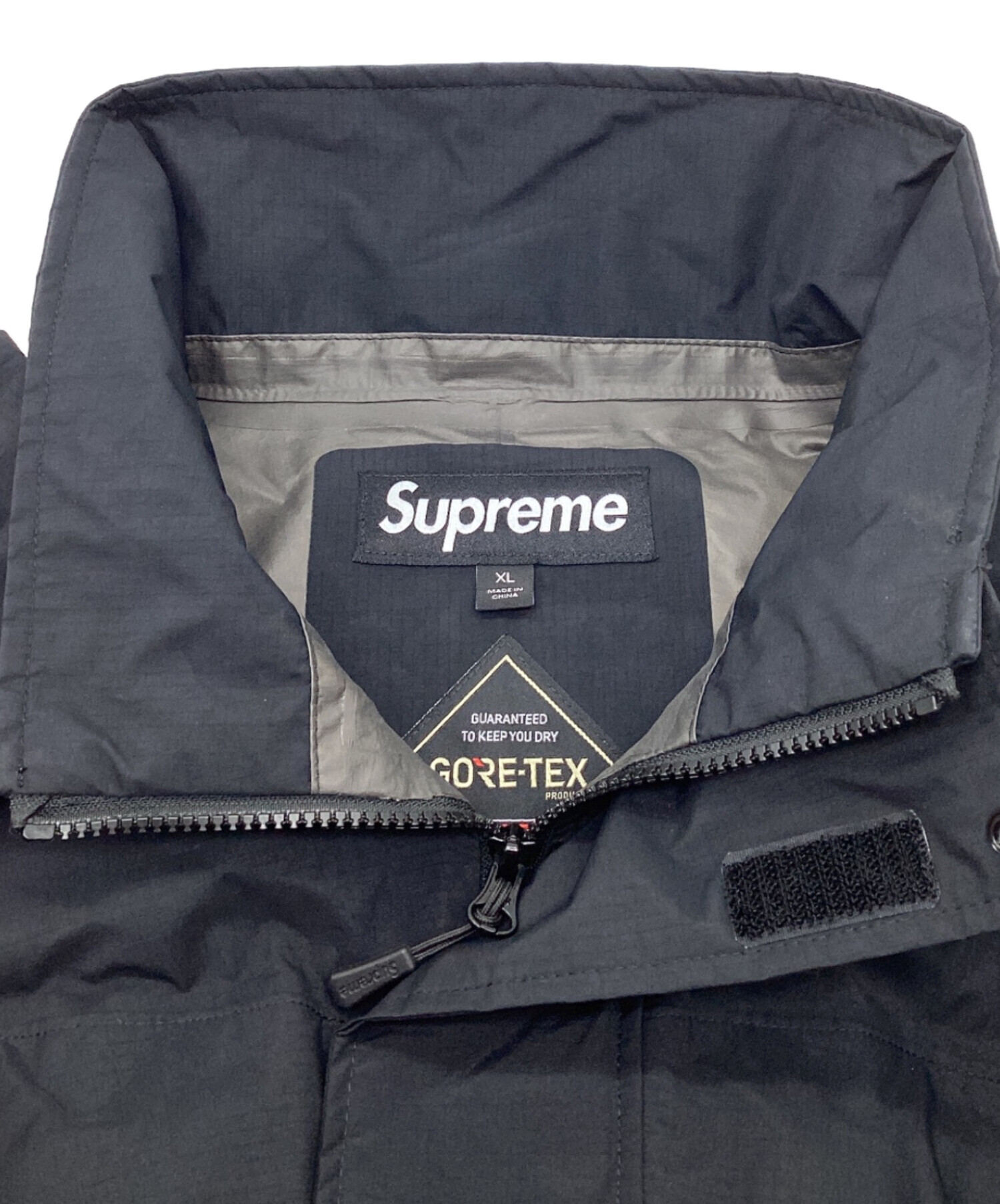 SUPREME (シュプリーム) PACLITE Lightweight Shell Jacket/ゴアテックス パックライト ライトウェイト シェル  ジャケット ブラック サイズ:XL