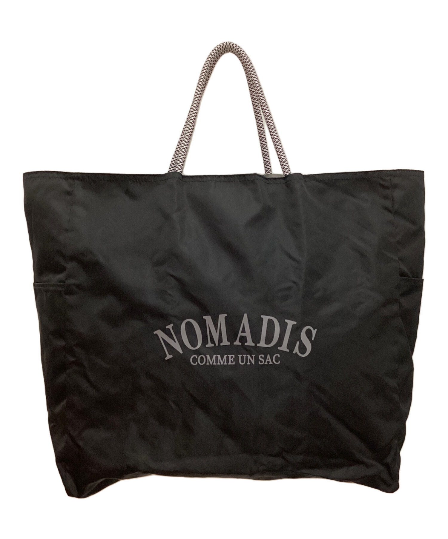 中古・古着通販】NOMADIS (ノマディス) トートバッグ ナイロン ロゴ ブラック｜ブランド・古着通販 トレファク公式【TREFAC  FASHION】スマホサイト