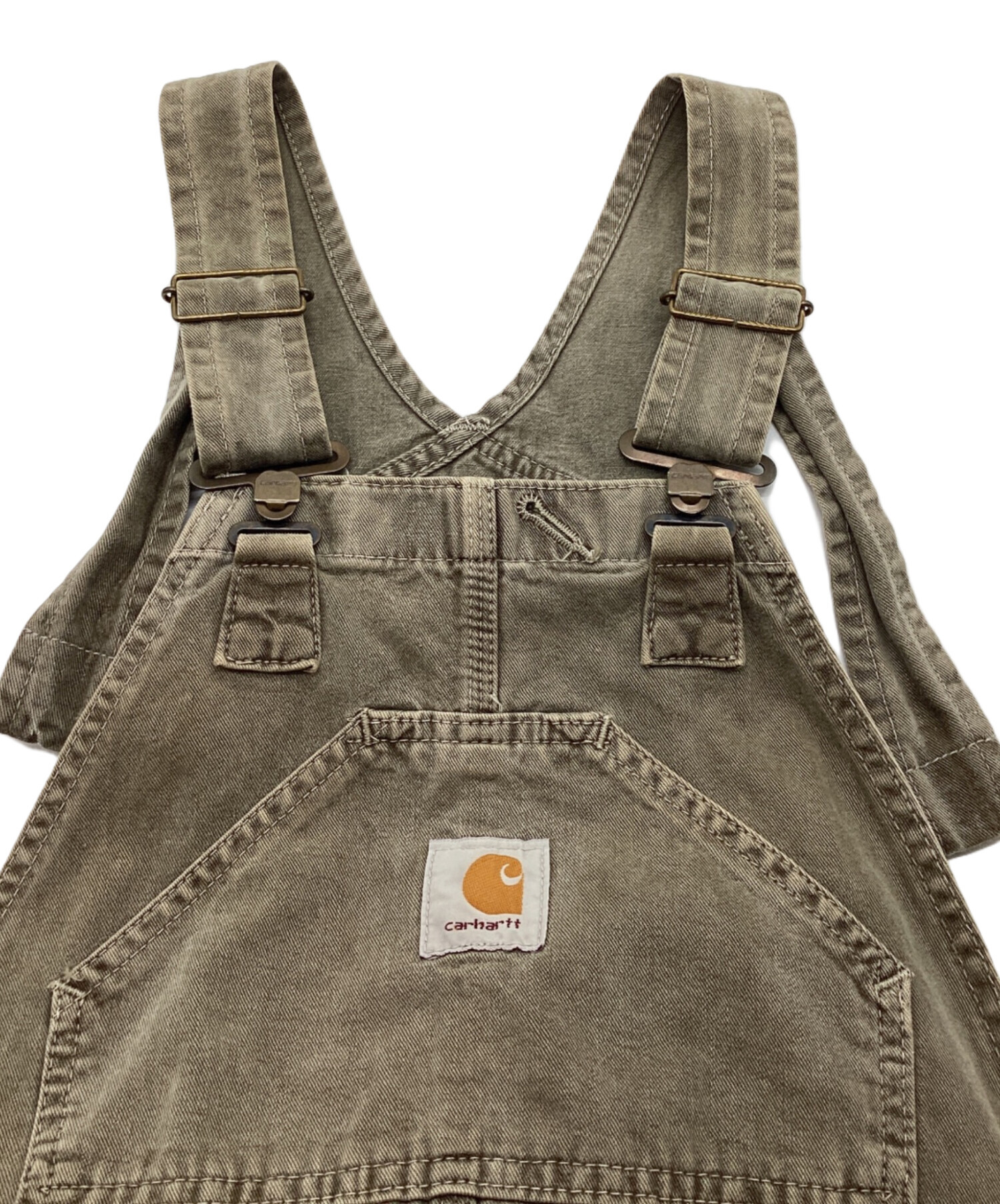 中古・古着通販】CarHartt (カーハート) オーバーオール カーキ サイズ:W30｜ブランド・古着通販 トレファク公式【TREFAC  FASHION】スマホサイト