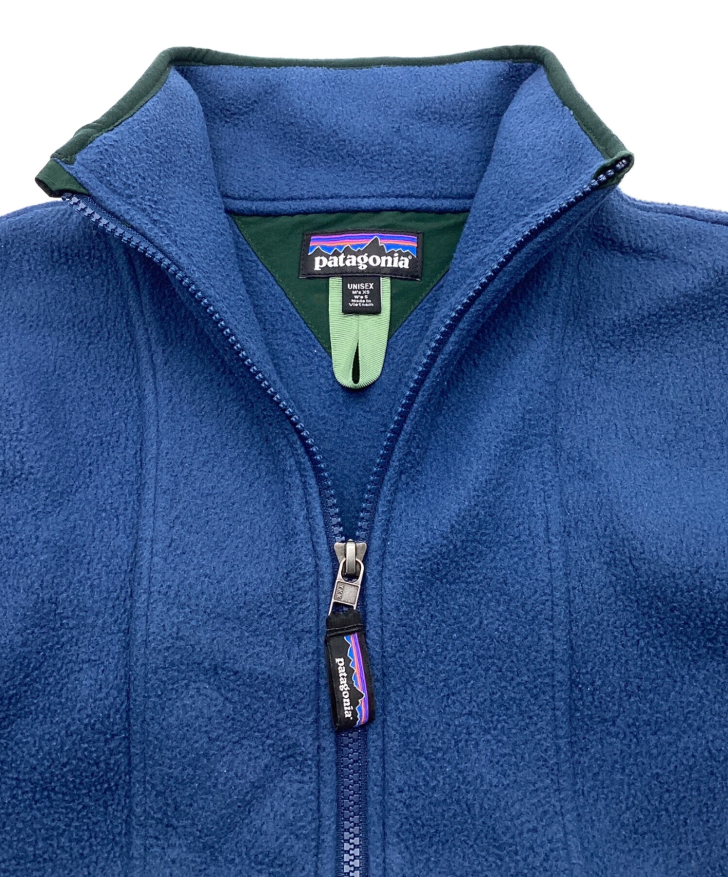 Patagonia (パタゴニア) シンチラアノラックフリースジャケット　ハーフジップ　バイカラー ブルー サイズ:XS（W’s S）