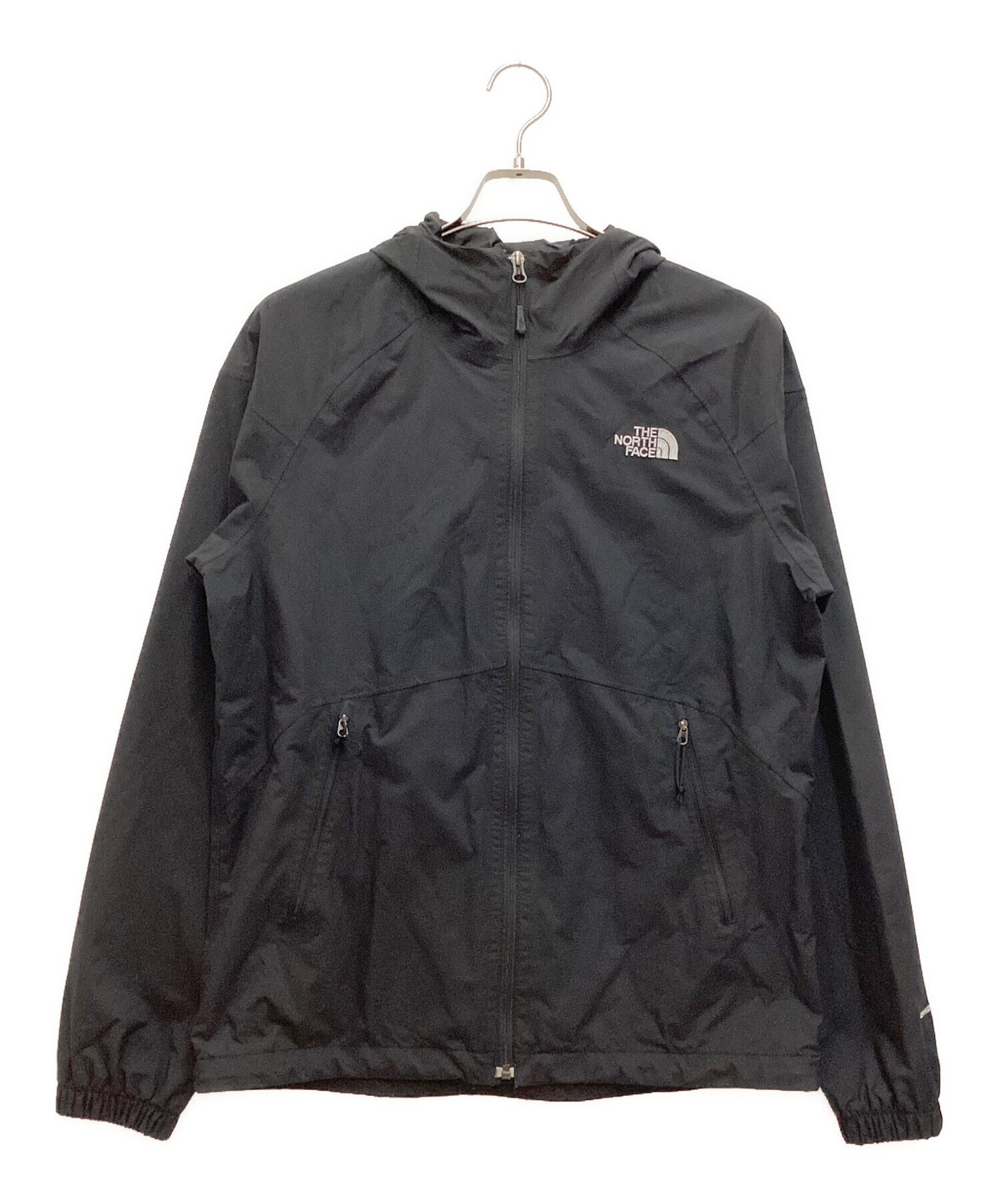 THE NORTH FACE (ザ ノース フェイス) マウンテンパーカー　フーディ　ジップ　ホログラムタグ　並行品 ブラック サイズ:S