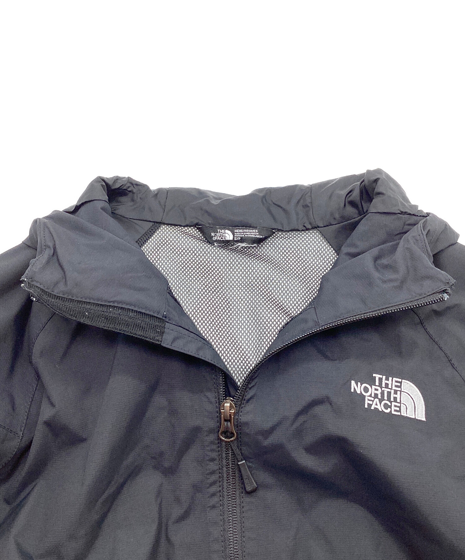 THE NORTH FACE (ザ ノース フェイス) マウンテンパーカー　フーディ　ジップ　ホログラムタグ　並行品 ブラック サイズ:S