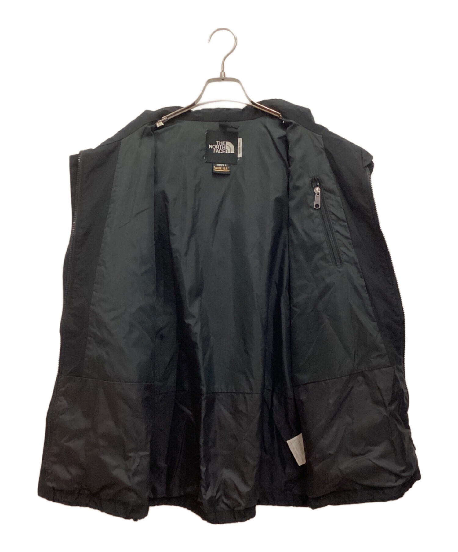 中古・古着通販】THE NORTH FACE (ザ ノース フェイス) GORE-TEXマウンテンパーカー ゴアテックス 日本製 ブラック  サイズ:L｜ブランド・古着通販 トレファク公式【TREFAC FASHION】スマホサイト