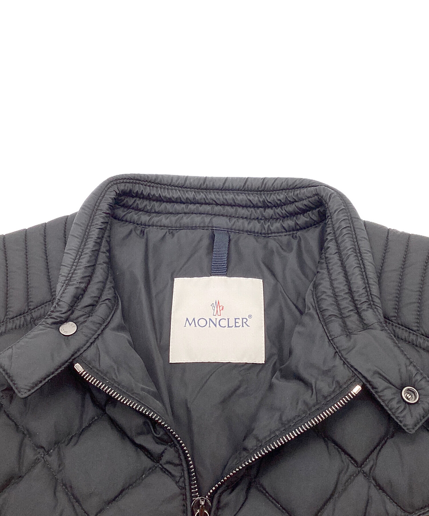 中古・古着通販】MONCLER (モンクレール) BREITMAN GIUBBOTTO / ブライトマン ダウンジャケット キルティング ブラック  サイズ:5｜ブランド・古着通販 トレファク公式【TREFAC FASHION】スマホサイト