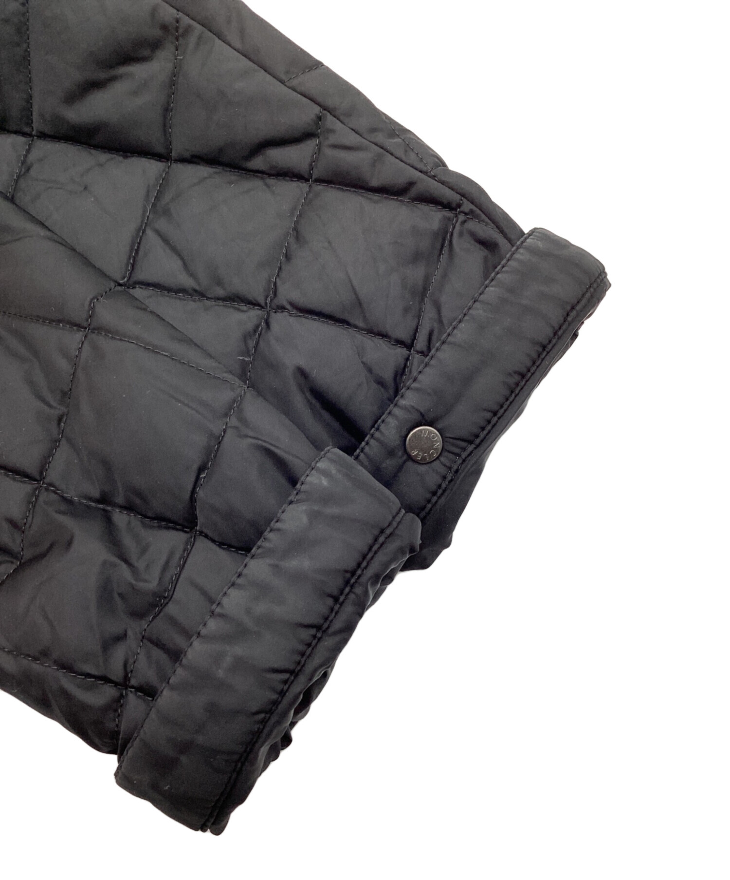 中古・古着通販】MONCLER (モンクレール) BREITMAN GIUBBOTTO / ブライトマン ダウンジャケット キルティング ブラック  サイズ:5｜ブランド・古着通販 トレファク公式【TREFAC FASHION】スマホサイト