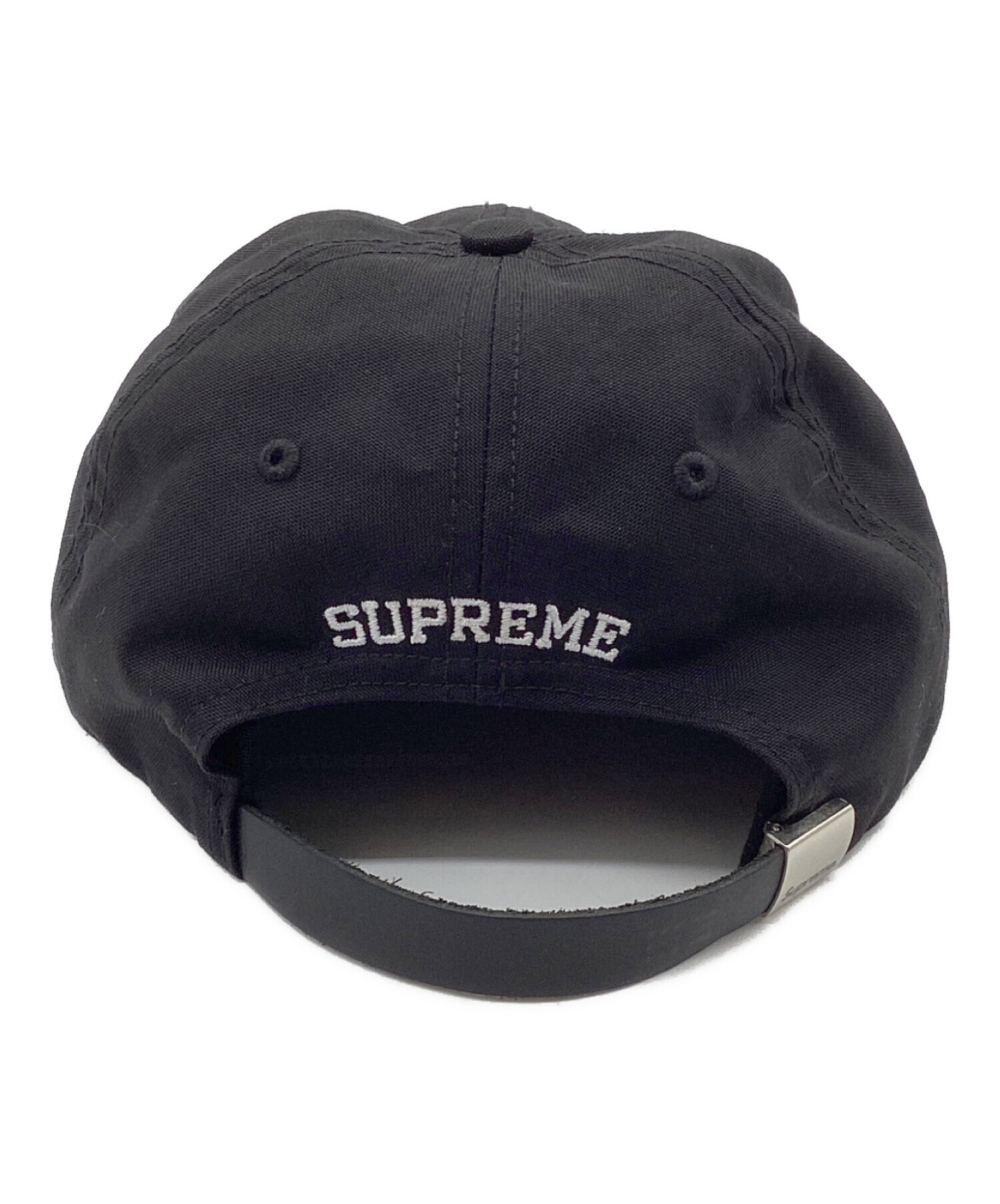 Supreme (シュプリーム) Cordura S Logo 6-Panel / コーデュラ S ロゴ 6パネル キャップ ブラック