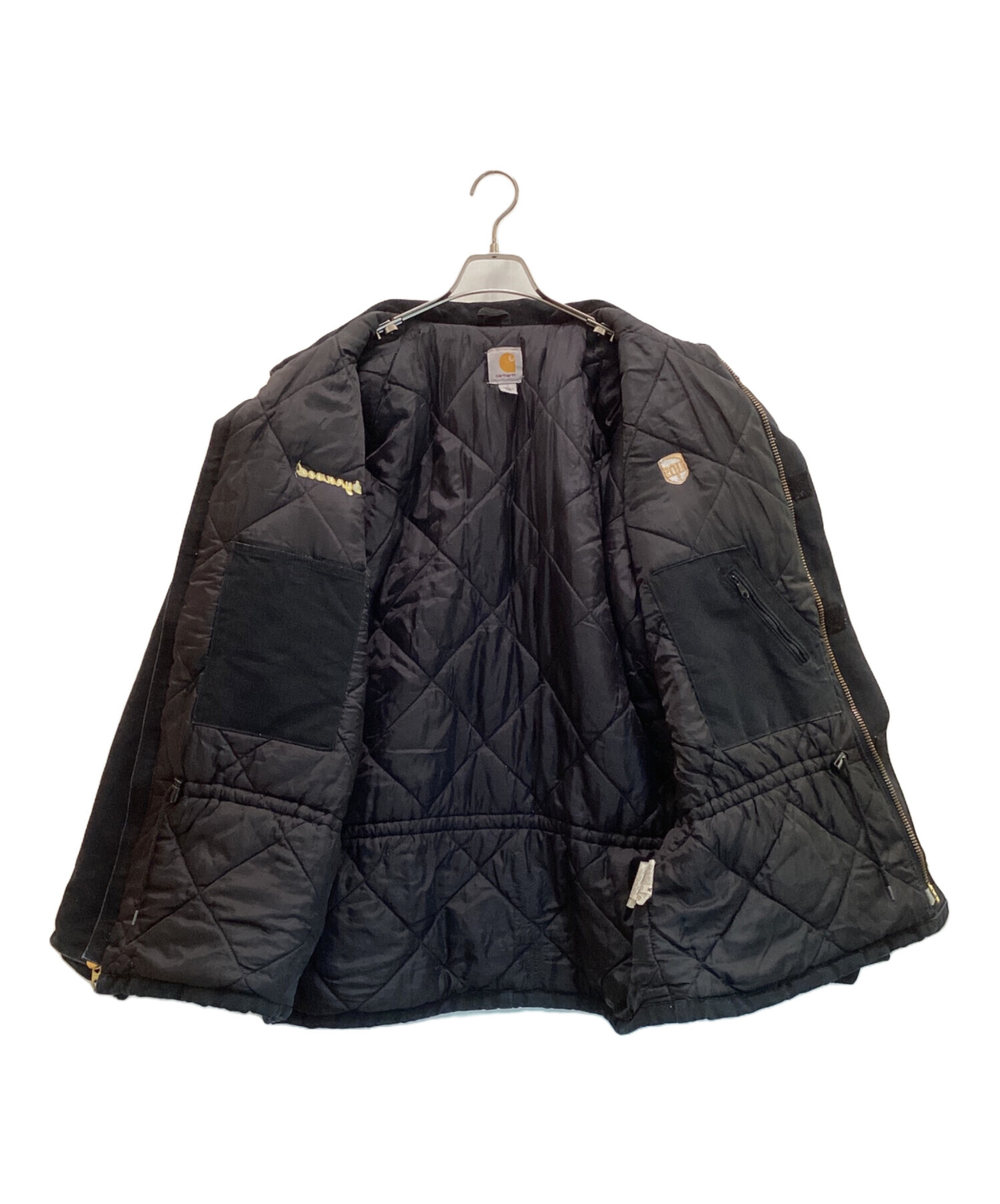 中古・古着通販】CarHartt (カーハート) デトロイトジャケット USA製 ブラック サイズ:L｜ブランド・古着通販  トレファク公式【TREFAC FASHION】スマホサイト