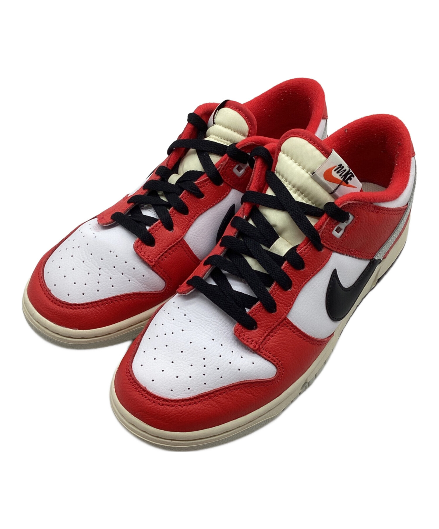 中古・古着通販】NIKE (ナイキ) DUNK LOW RETRO PREMIUM / ダンクロー レトロ プレミアム レッド×ホワイト  サイズ:27｜ブランド・古着通販 トレファク公式【TREFAC FASHION】スマホサイト