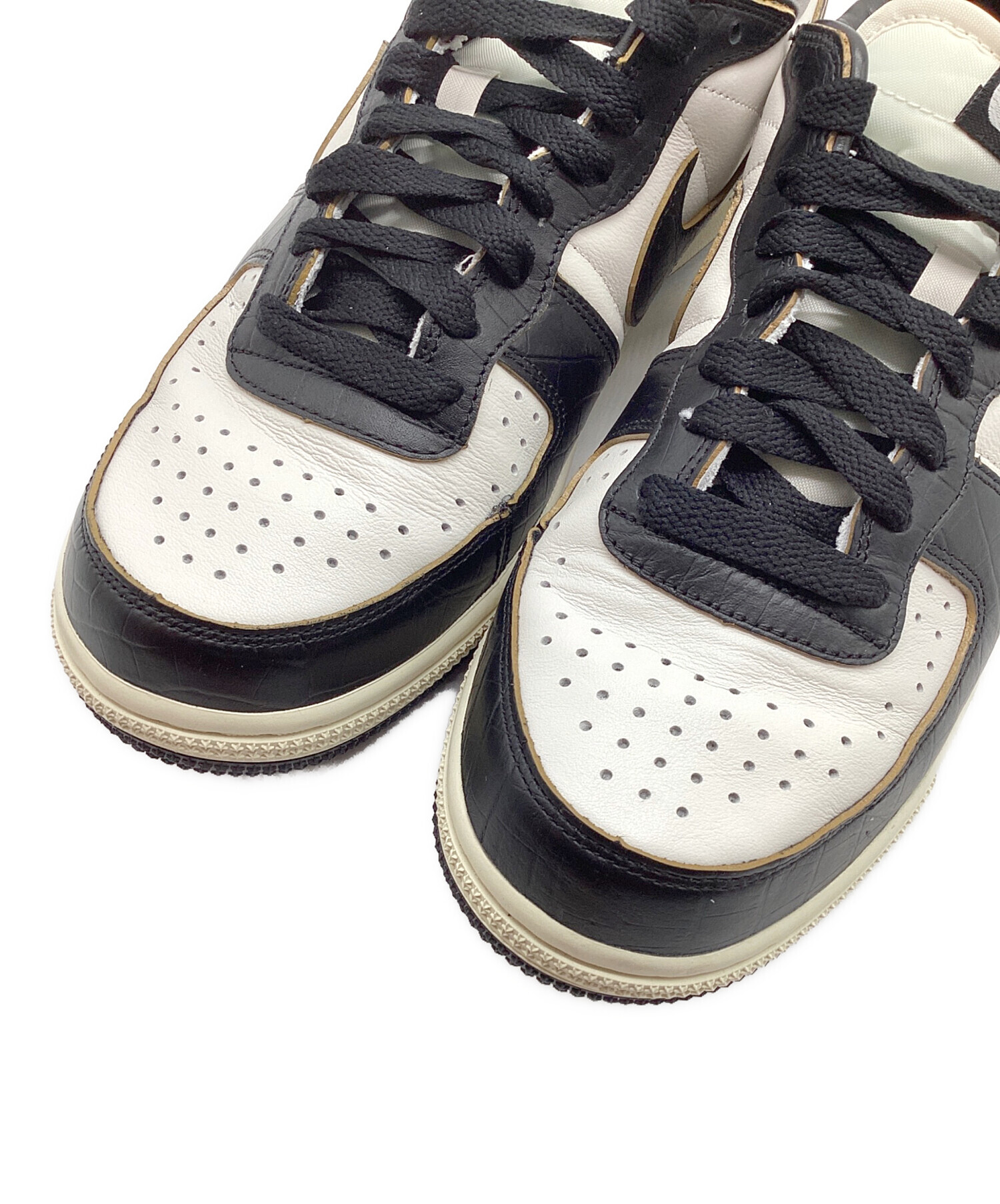 中古・古着通販】NIKE (ナイキ) Terminator LOW PRM / ターミネーター ロー プレミアム ホワイト×ブラック サイズ:27｜ブランド・古着通販  トレファク公式【TREFAC FASHION】スマホサイト