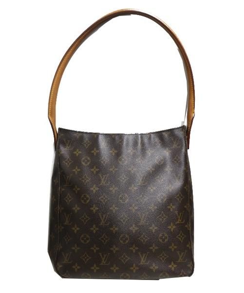 中古・古着通販】LOUIS VUITTON (ルイヴィトン) ルーピングGM ブラウン