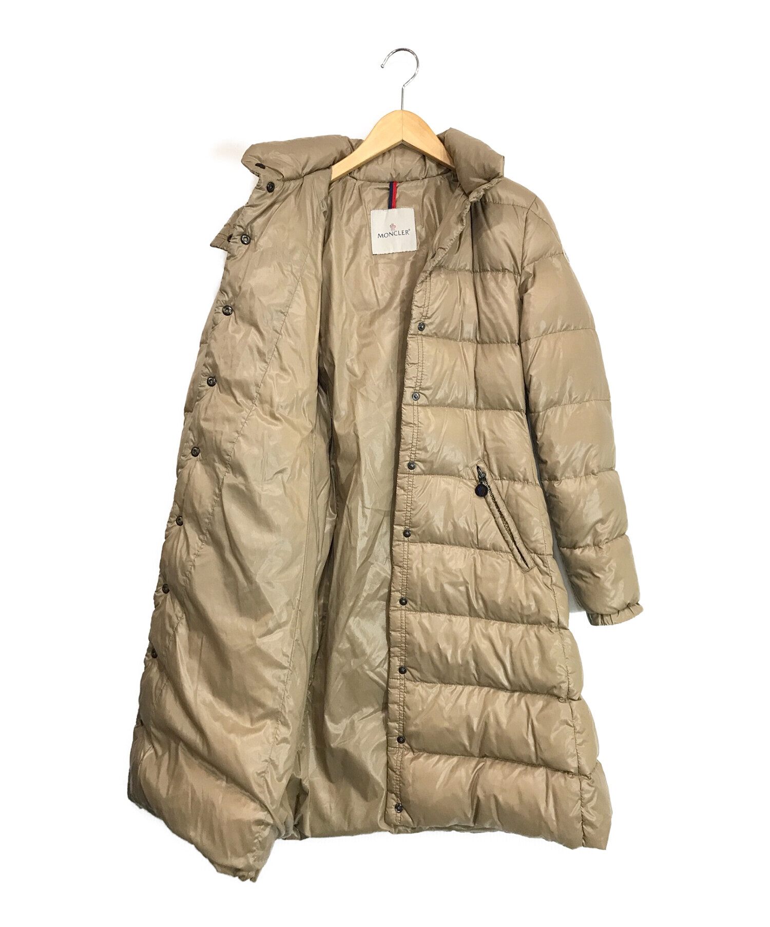 MONCLER (モンクレール) MEINAダウンコート ベージュ サイズ:00