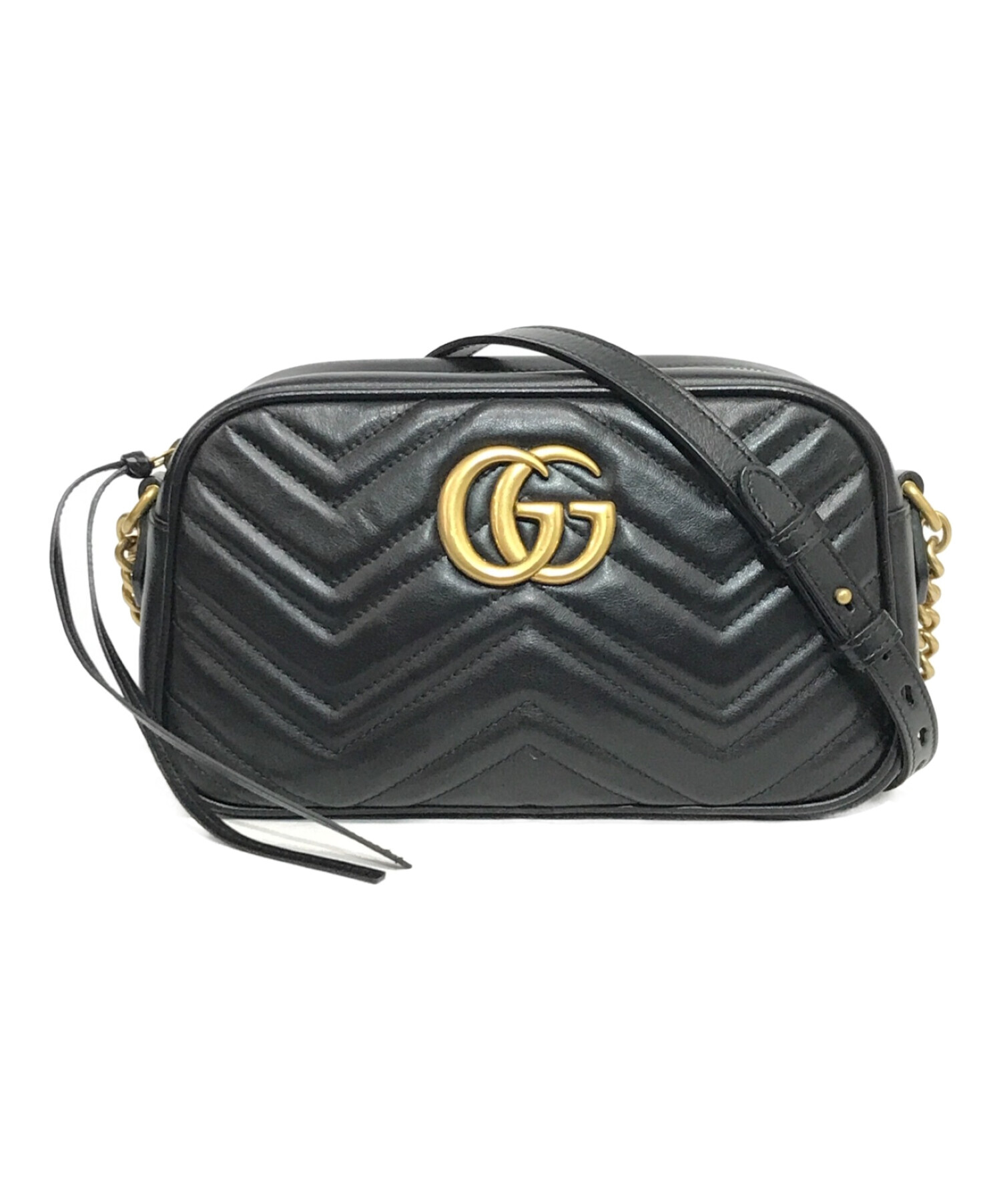 中古・古着通販】GUCCI (グッチ) GGマーモントキルティング スモール