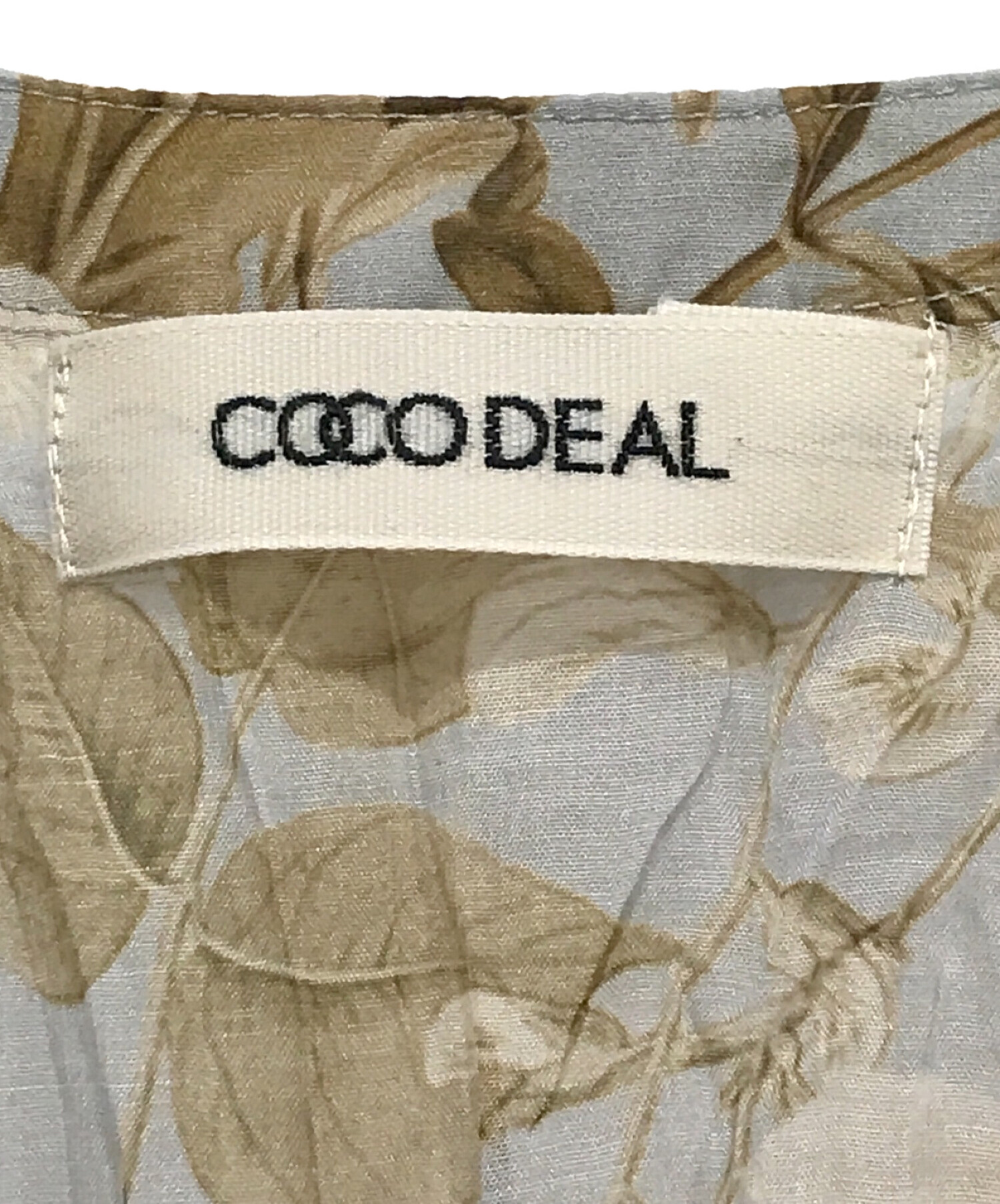 中古・古着通販】COCODEAL (ココディール) ボタニカルフラワーシアー